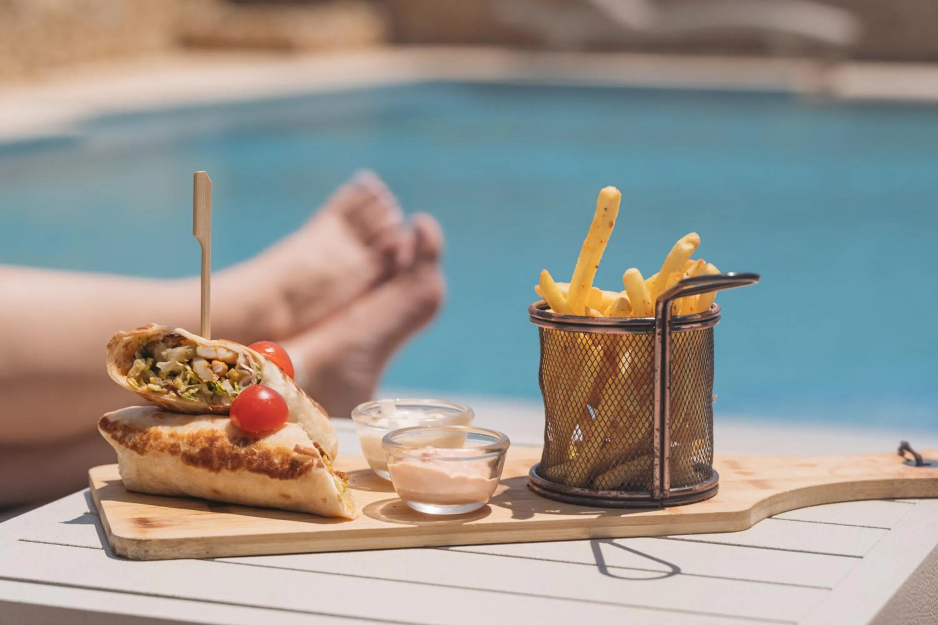 Restaurant/places to eat in Santa Lucia Boutique Hotel