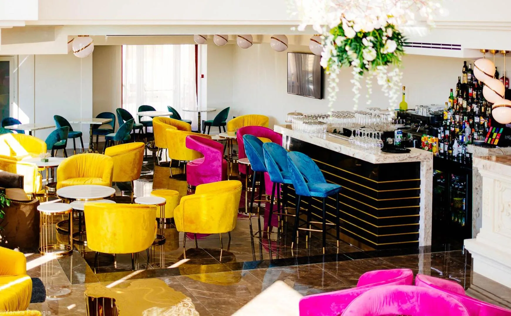 Restaurant/places to eat in Santa Lucia Boutique Hotel