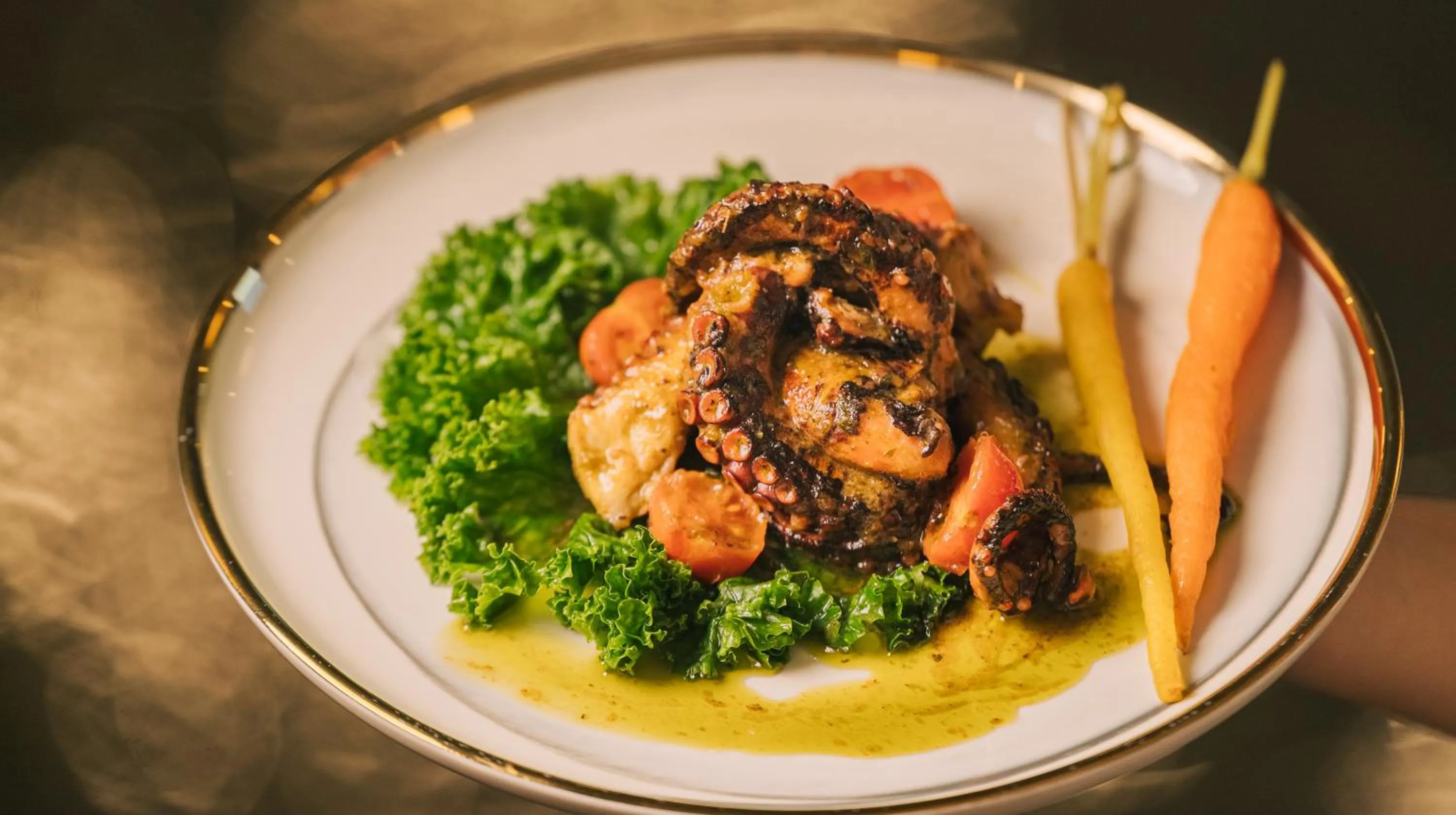 Food close-up in Santa Lucia Boutique Hotel