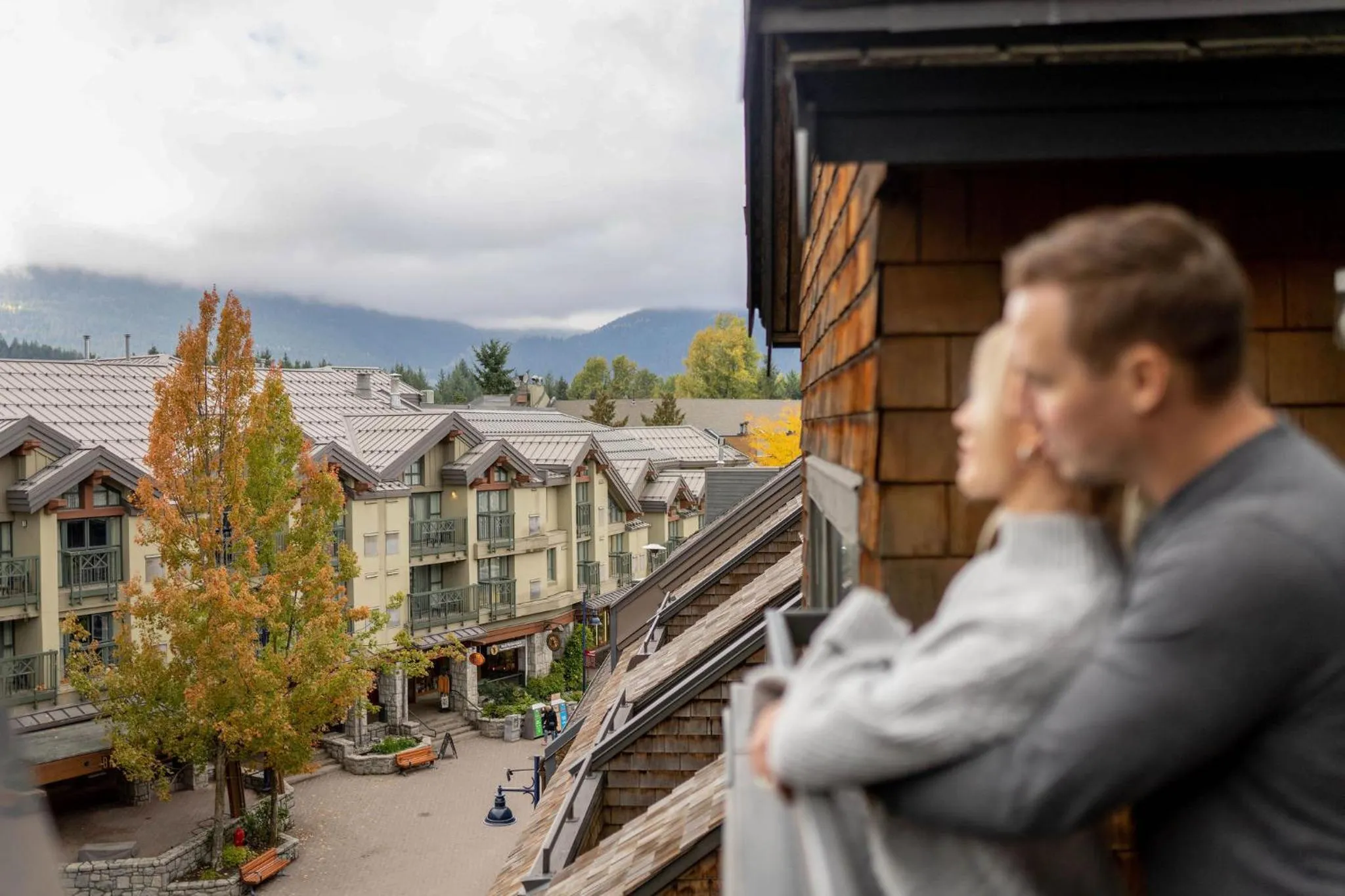 Balcony/Terrace in Executive Inn Whistler
