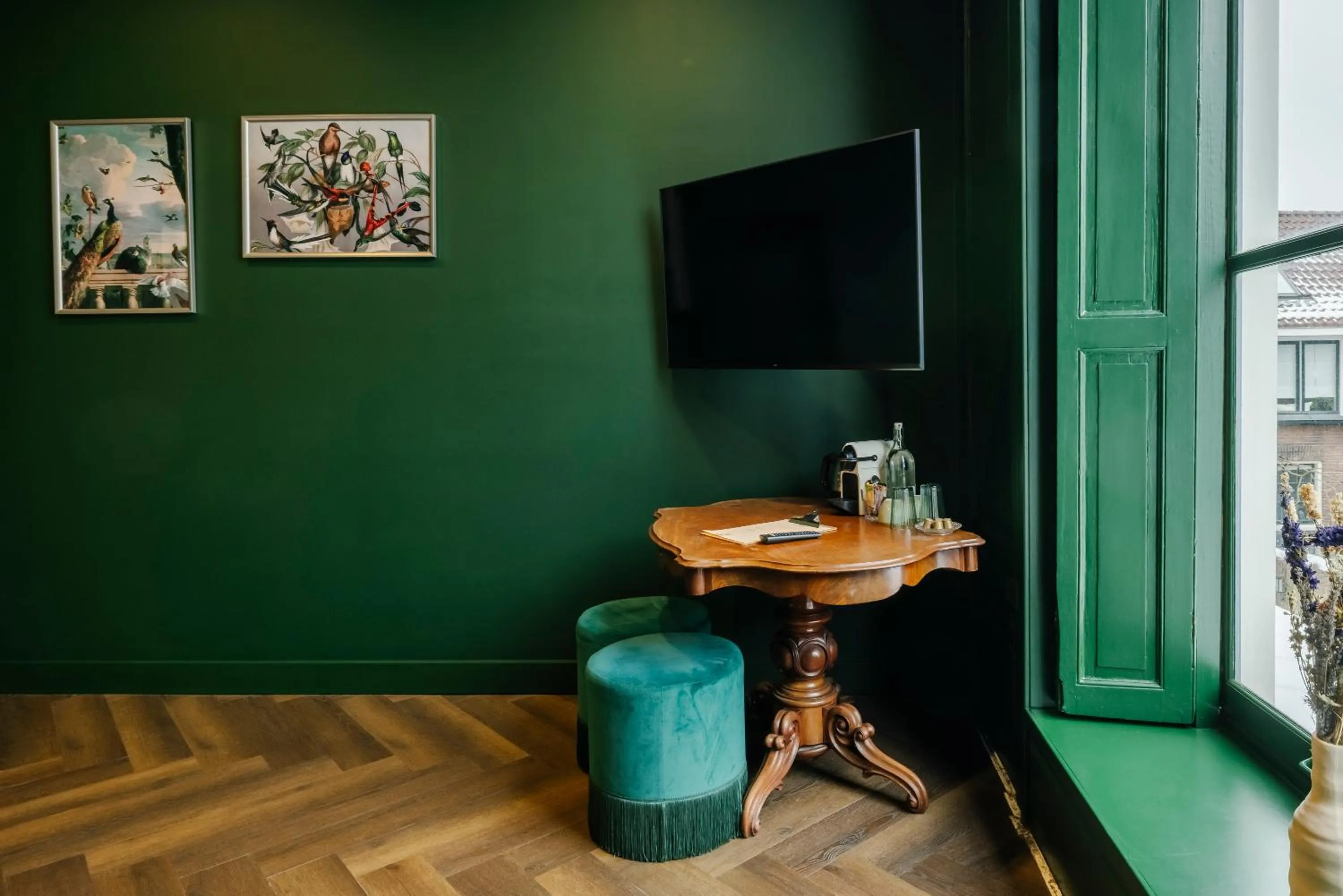 Bedroom in MAF Haarlem Boutique Hotel