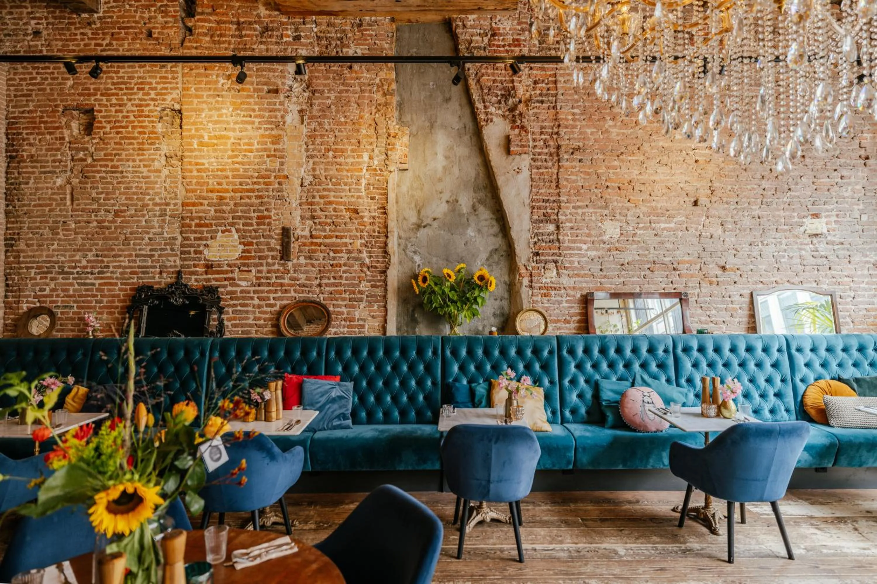 Seating area in MAF Haarlem Boutique Hotel