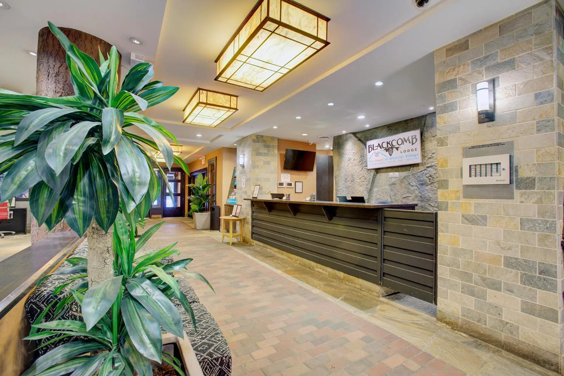 Lobby or reception in Blackcomb Lodge
