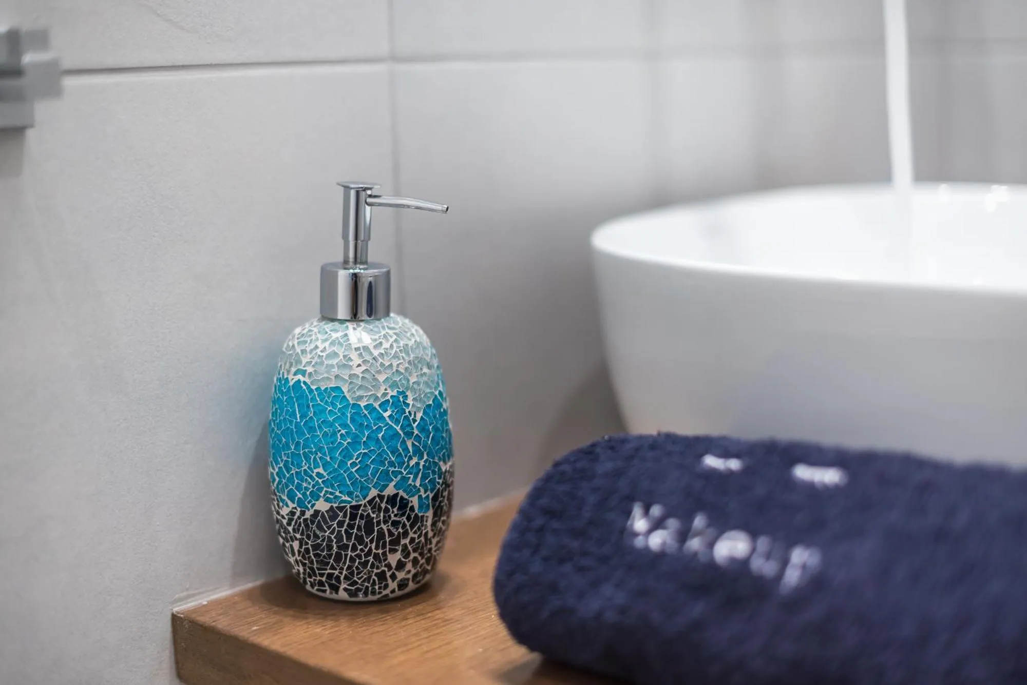 Bathroom in Elegant Suite by CloudKeys