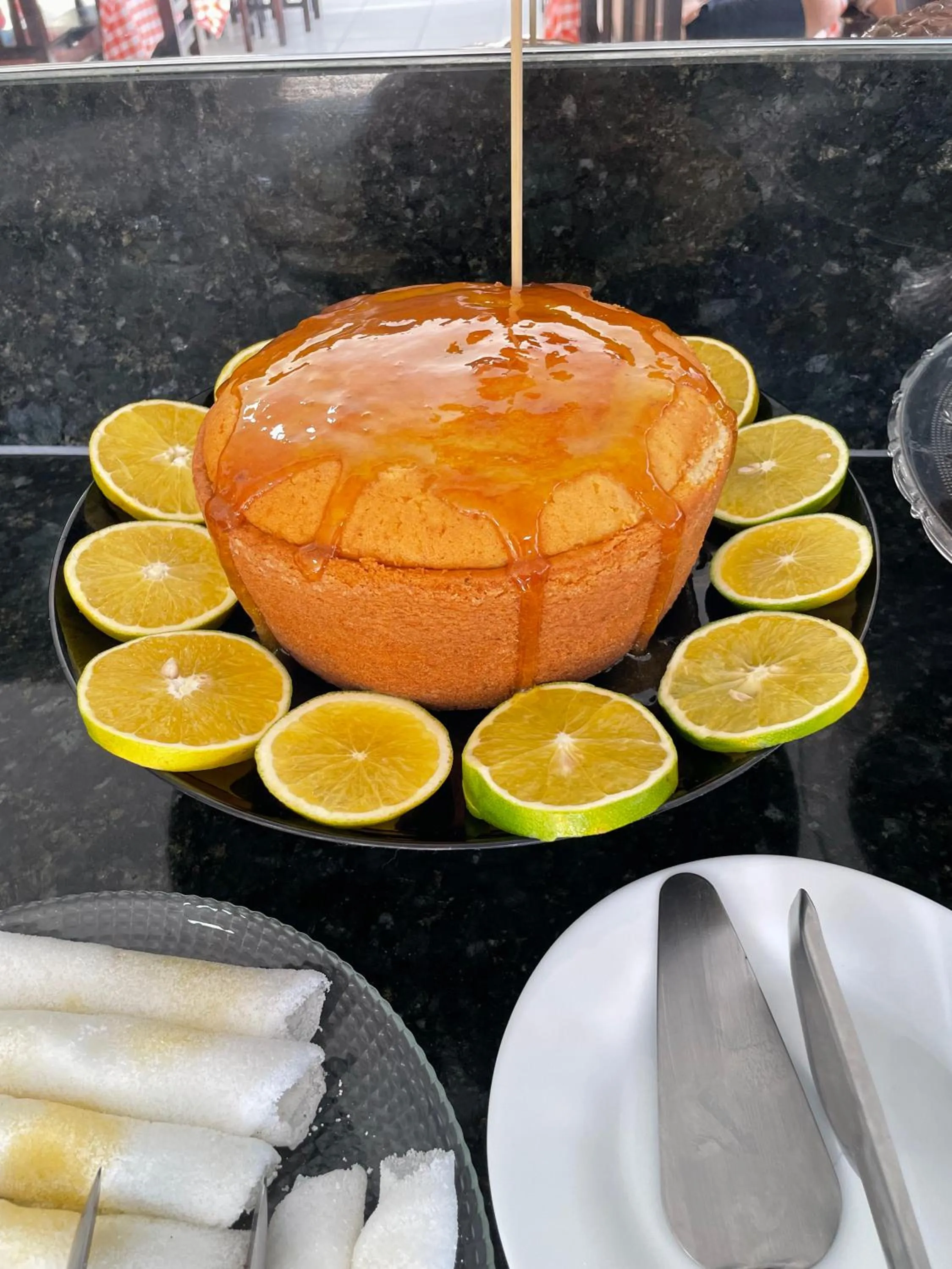 Restaurant/places to eat in Hotel Pousada Acauã Acesso através de escadas