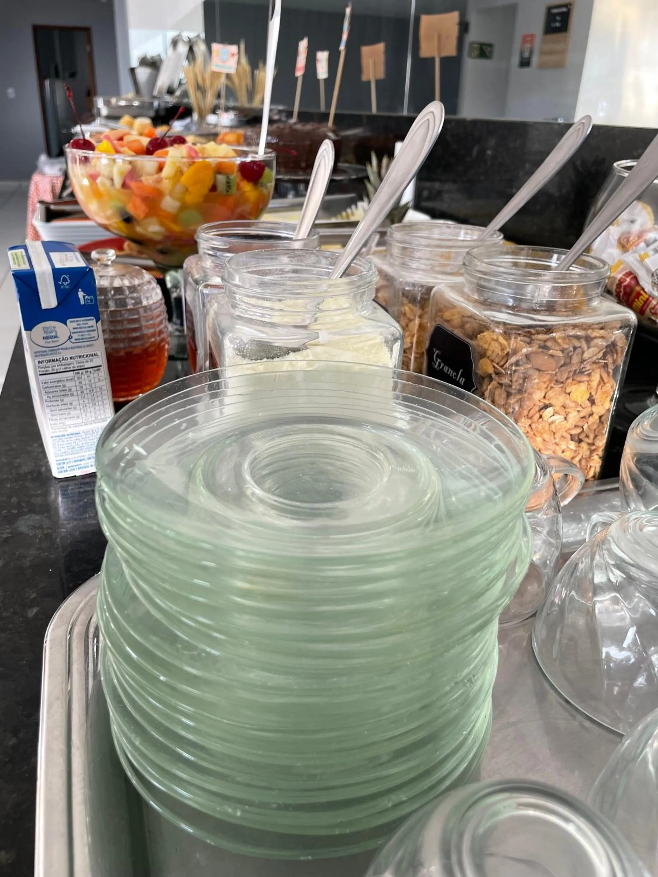 Restaurant/places to eat in Hotel Pousada Acauã Acesso através de escadas