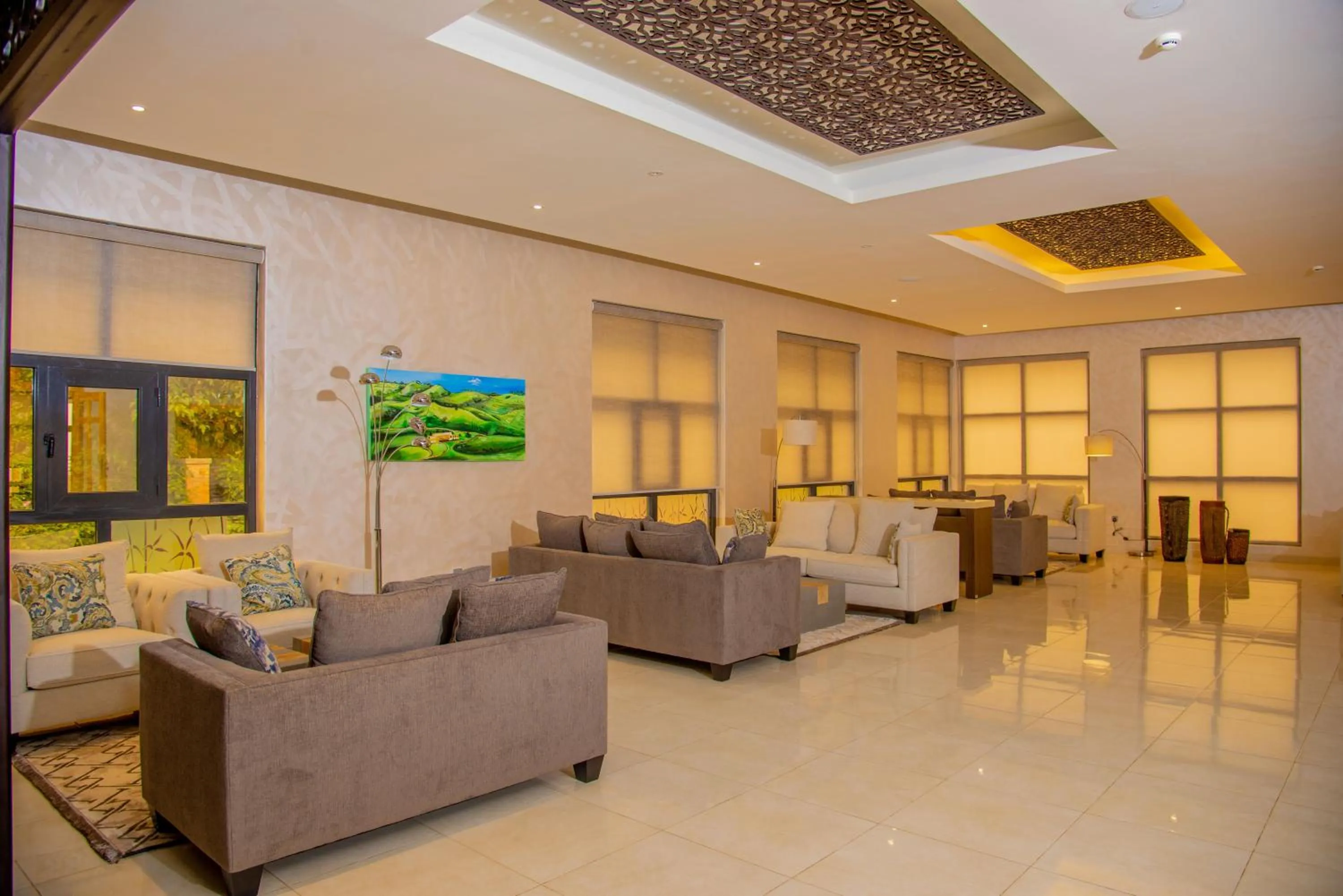 Living room in Virunga Inn Resort & Spa