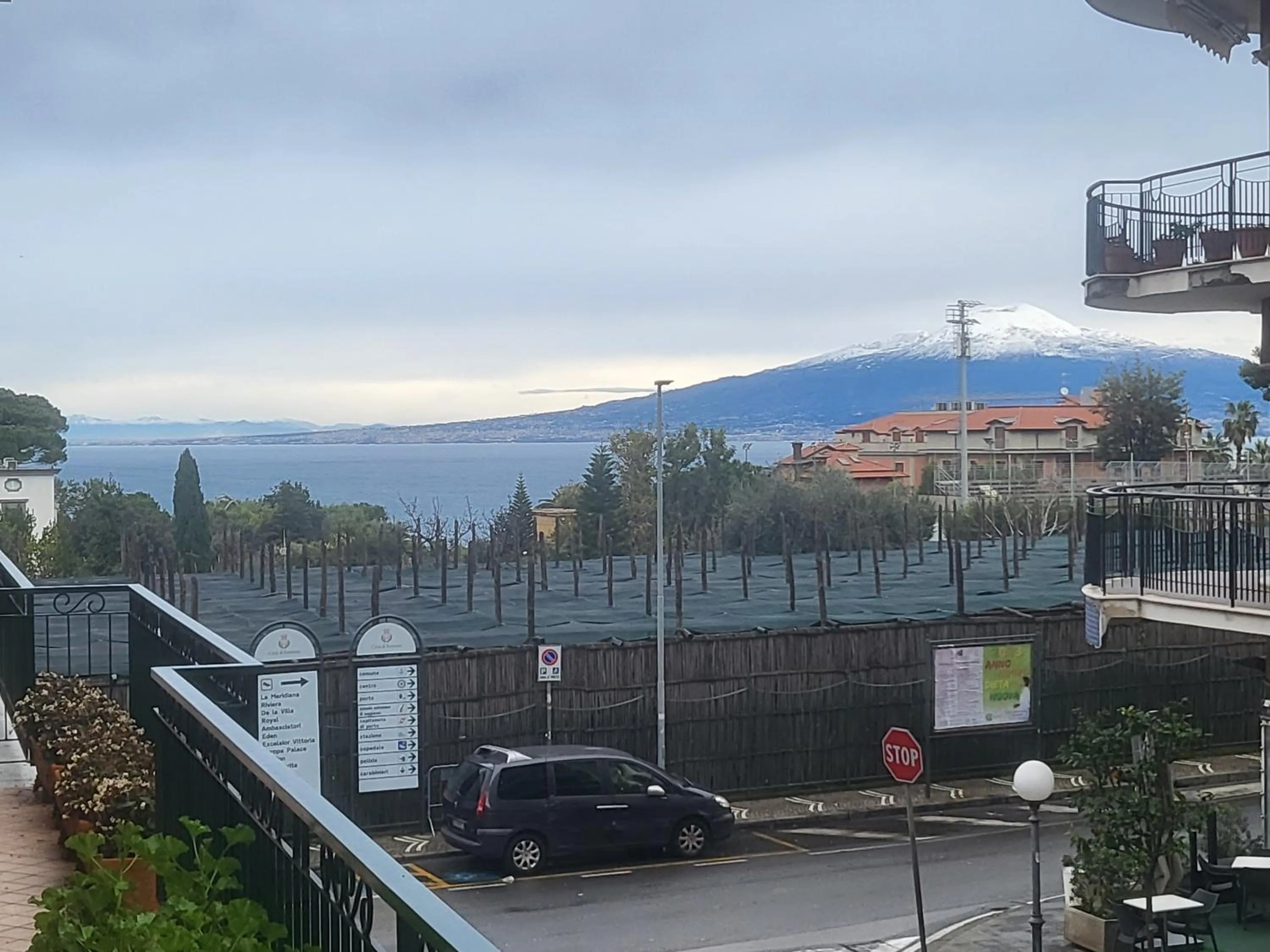 Sea view in The White Lodge