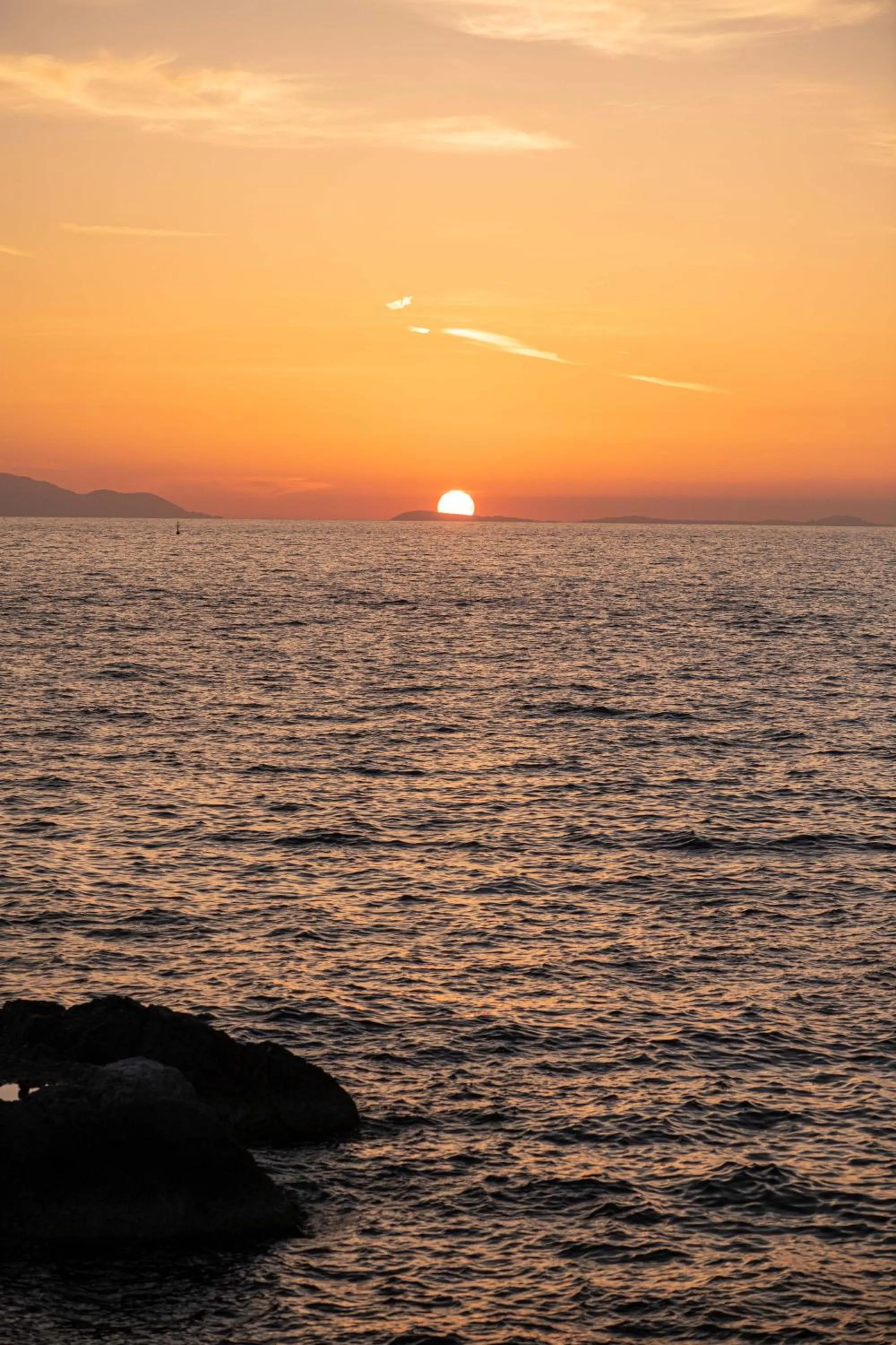 Sunset in Maya Beach Resort