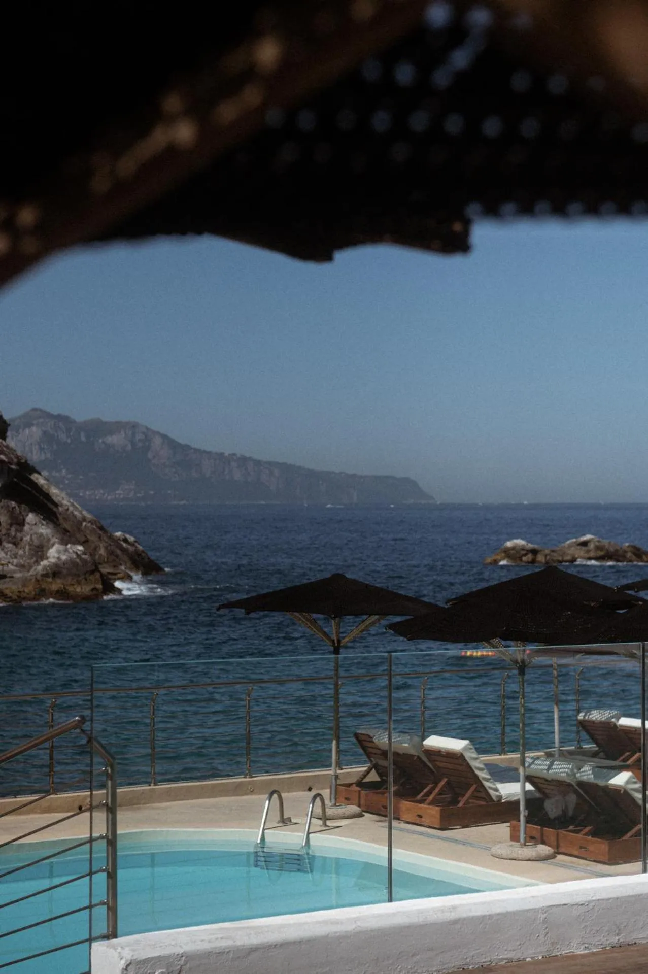 Pool view in Maya Beach Resort