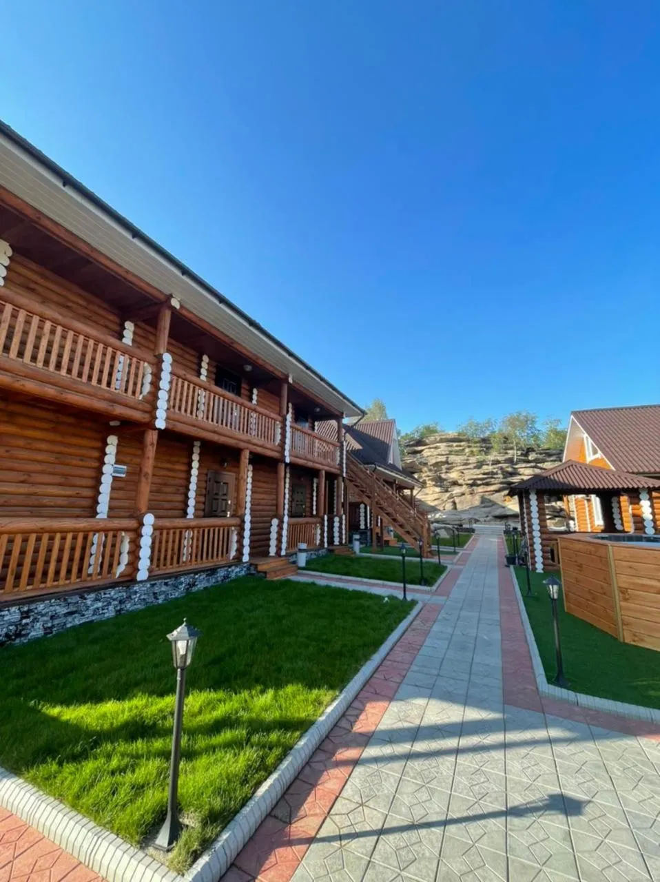 Property building in Eco hotel & restaurant "SKALA"