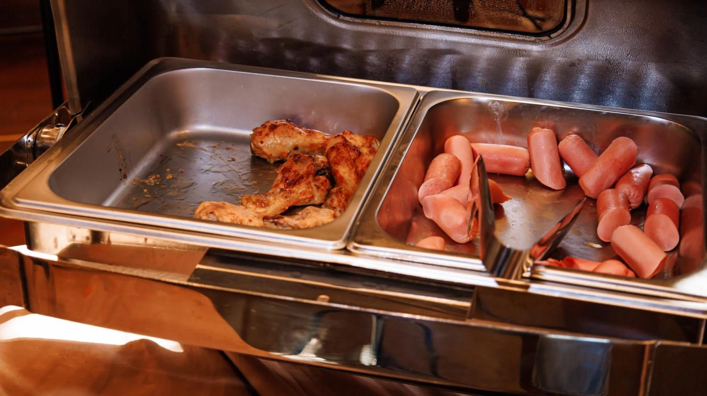 Buffet breakfast in Eco hotel & restaurant "SKALA"