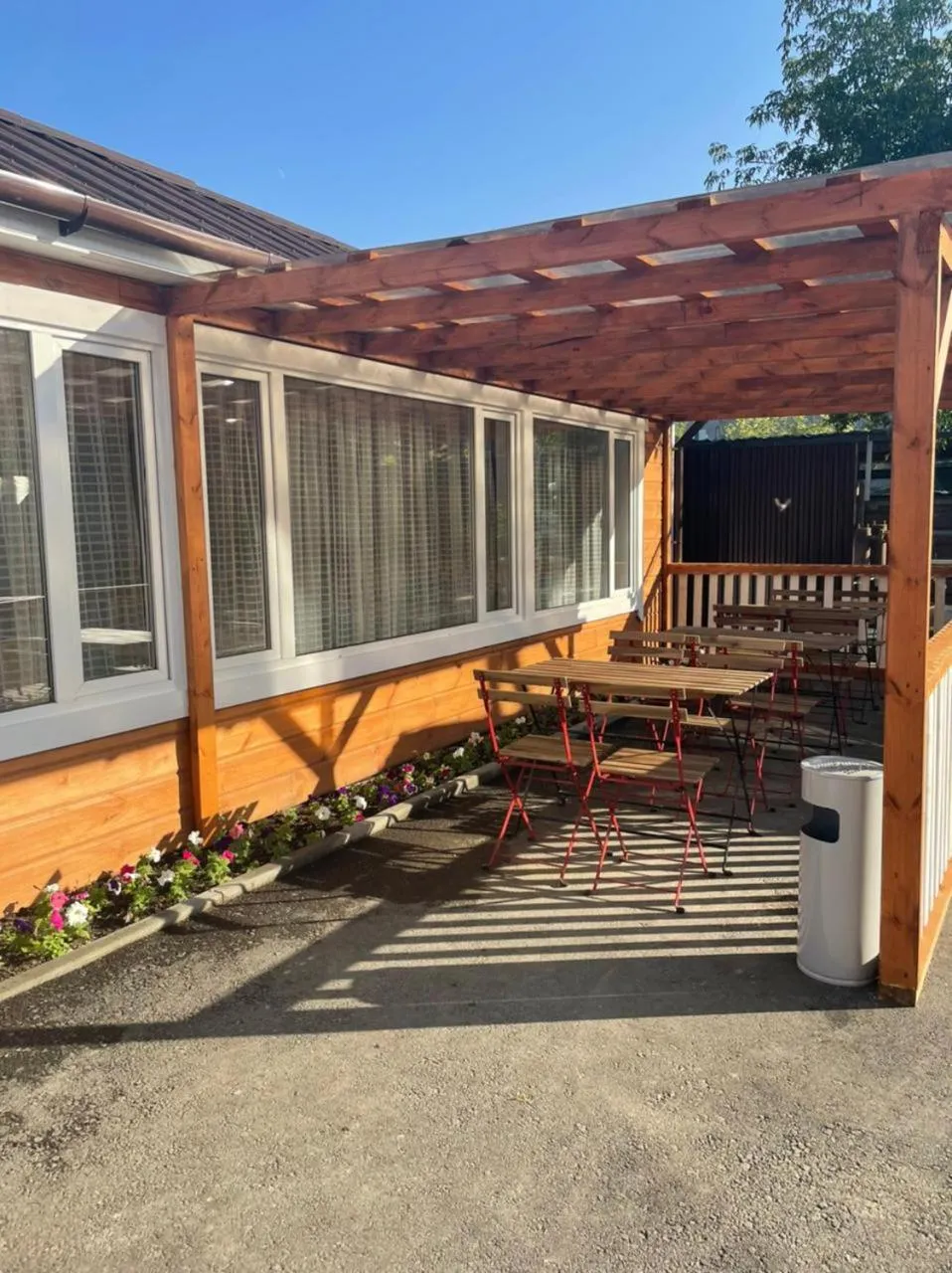 Facade/entrance in Eco hotel & restaurant "SKALA"