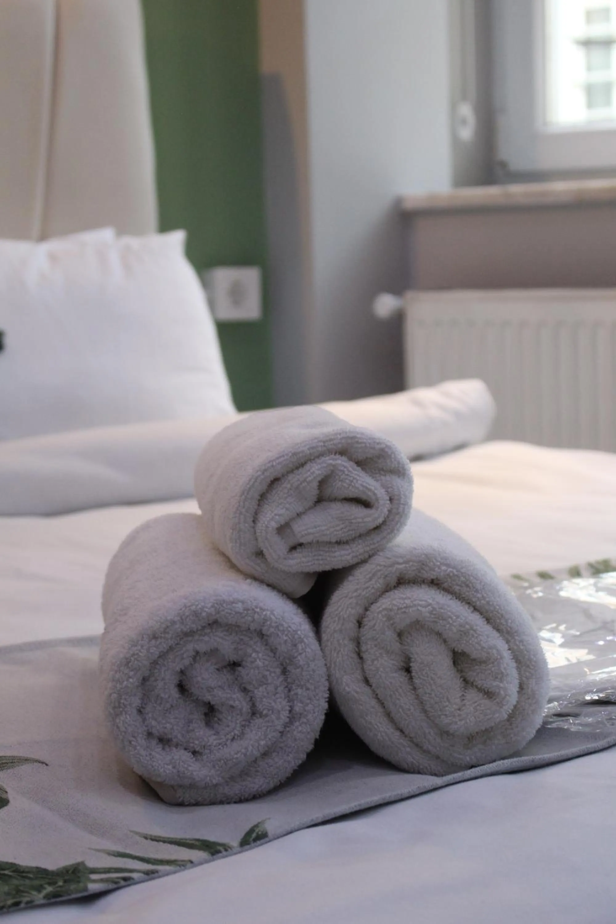 Bed in Taxim Starlight Hotel