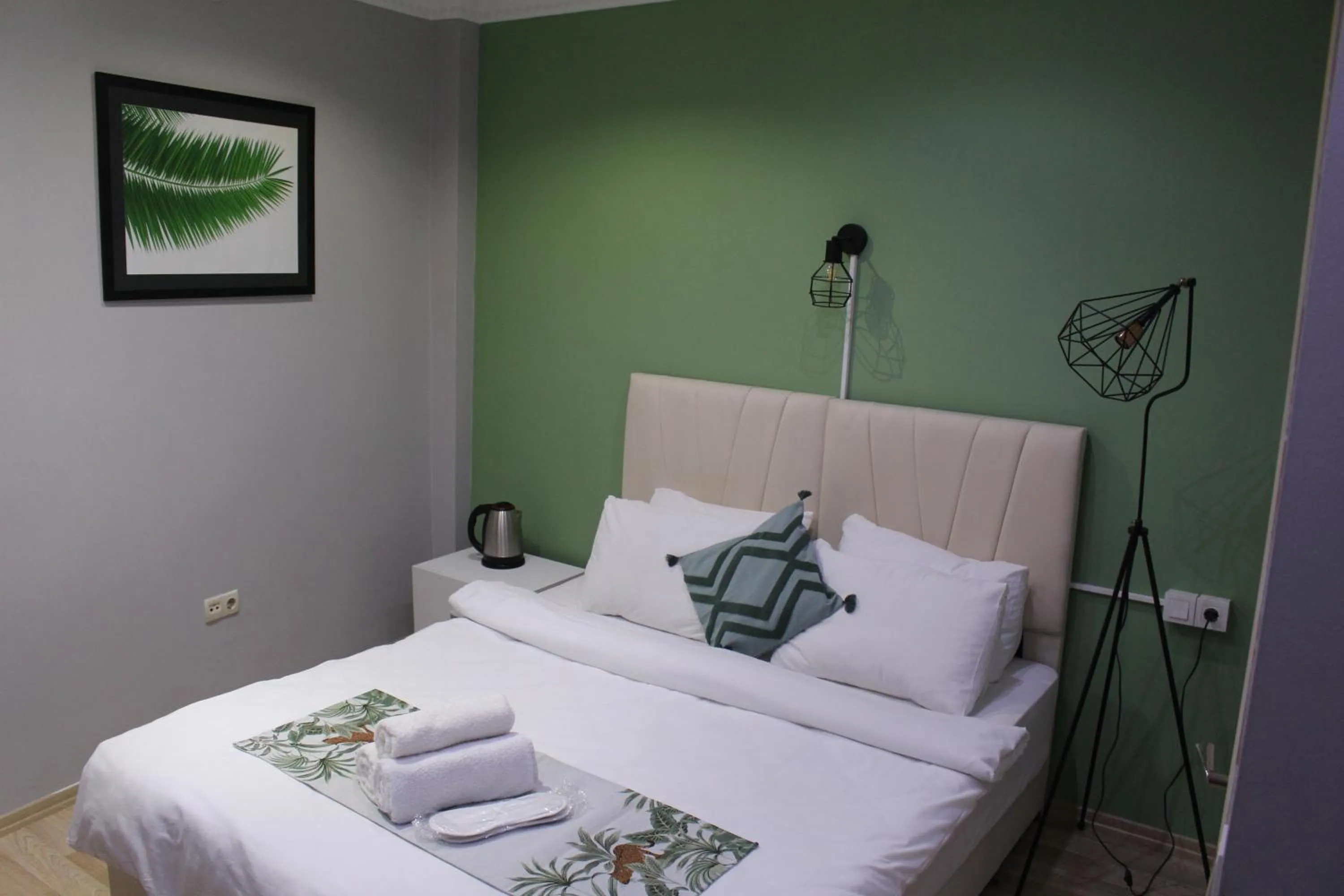 Bed in Taxim Starlight Hotel