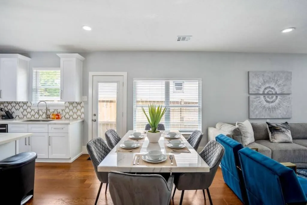 Dining area in Intergalactic Abode at East Downtown