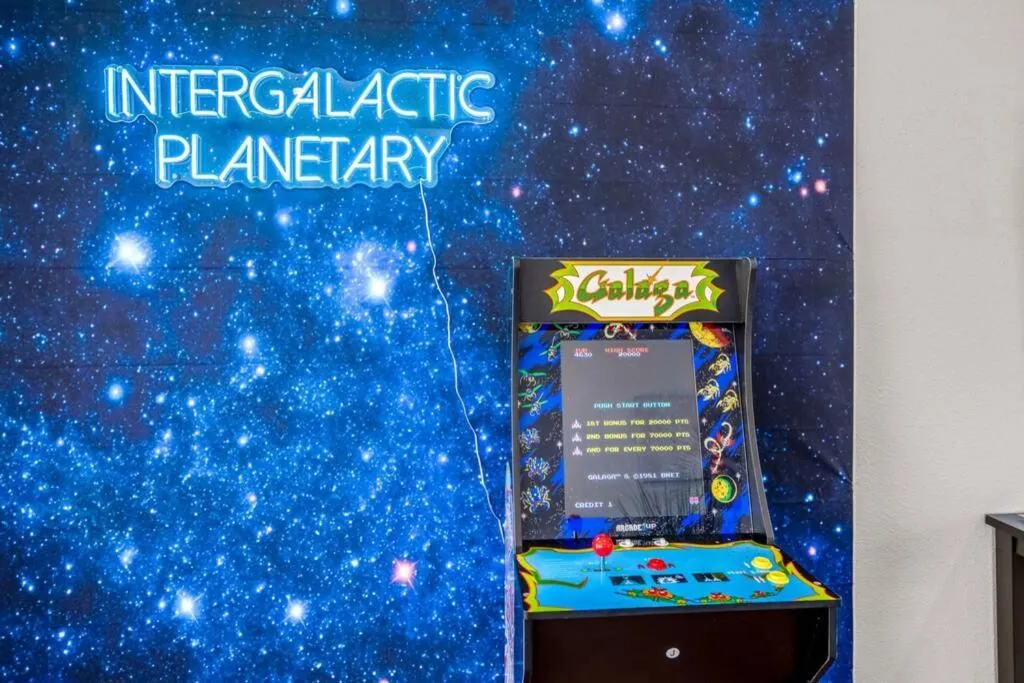 Living room in Intergalactic Abode at East Downtown