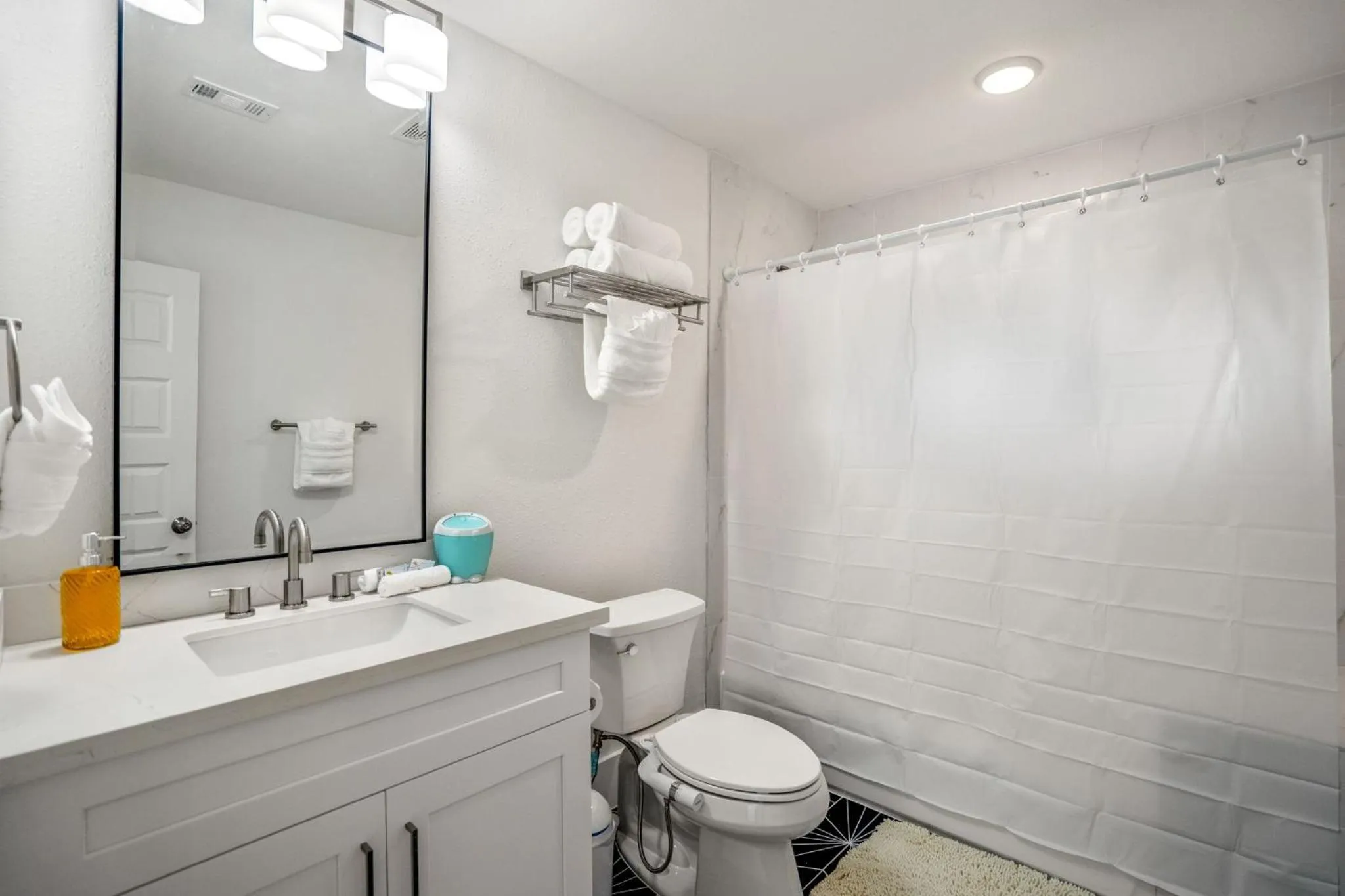 Bathroom in Universal Apartment at East Downtown