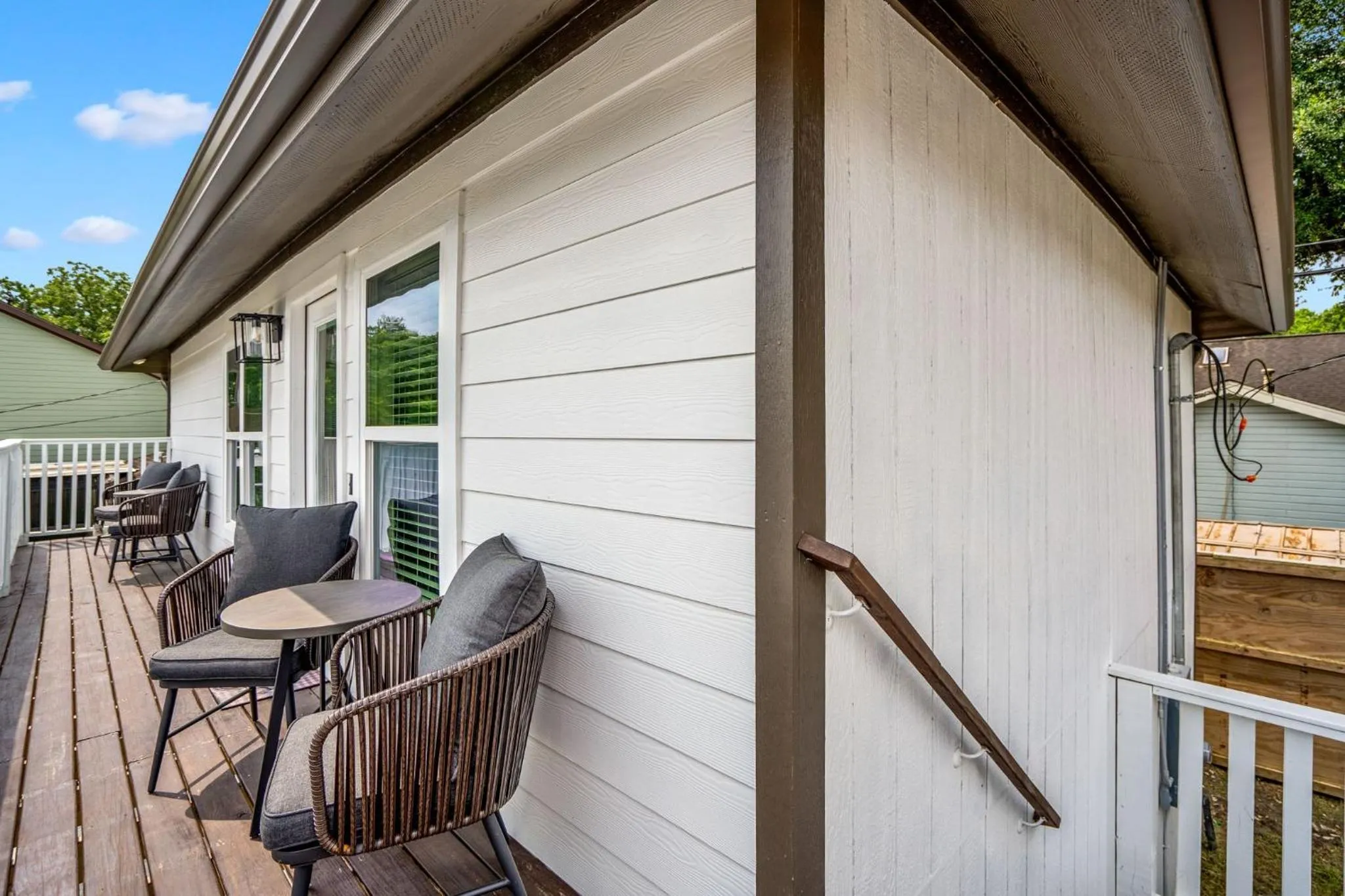 Balcony/Terrace in Universal Apartment at East Downtown