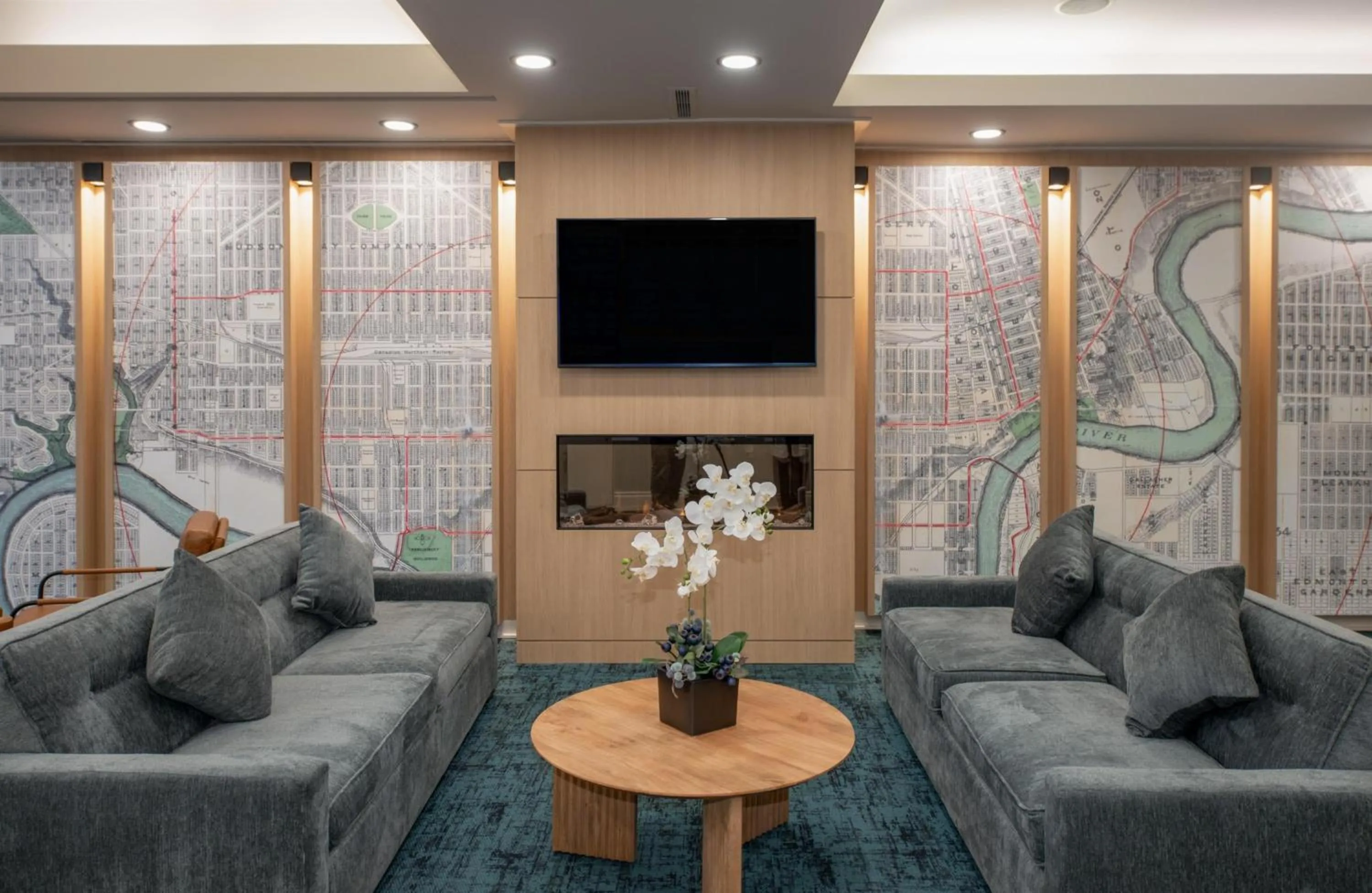 Lobby or reception in Campus Tower Suite Hotel