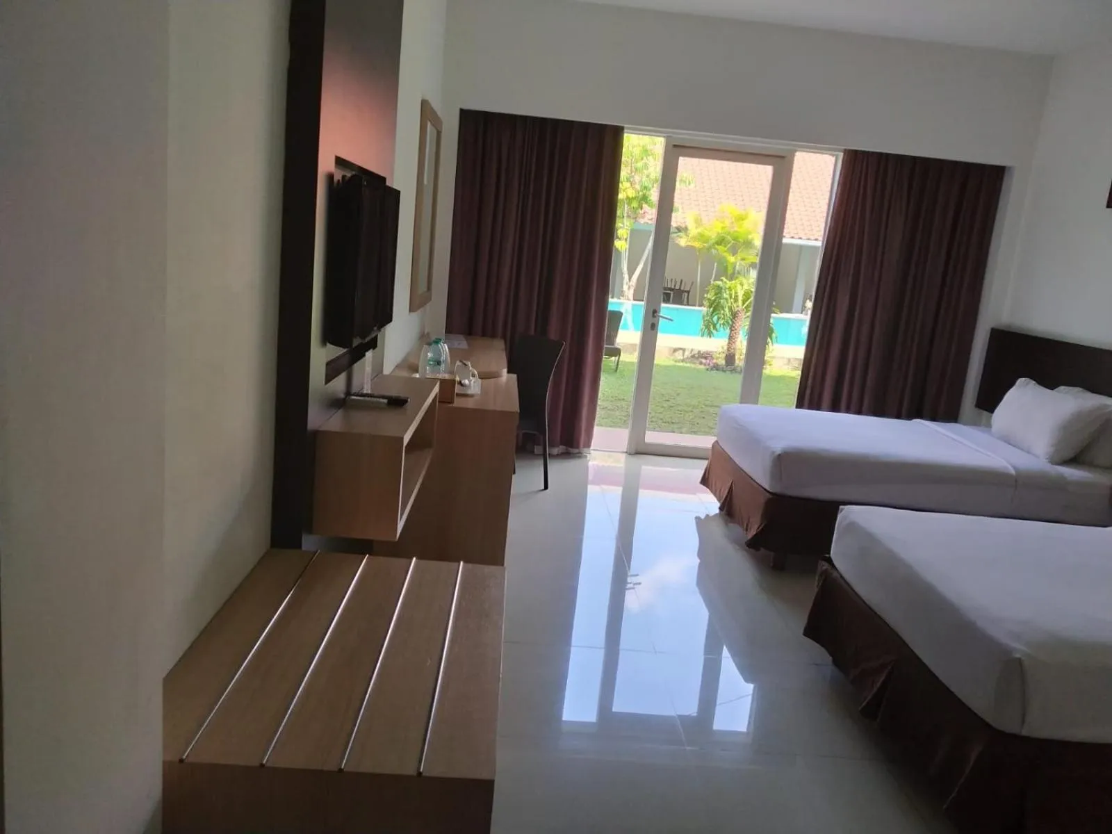 Bed in Batusuki Resort & Hotel