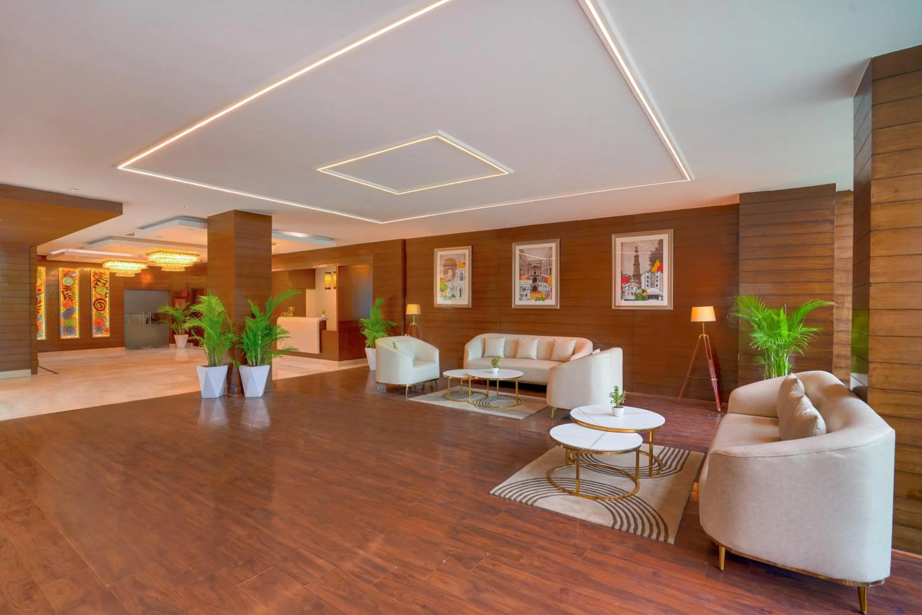 Lobby or reception in Lemon Tree Hotel, Noida