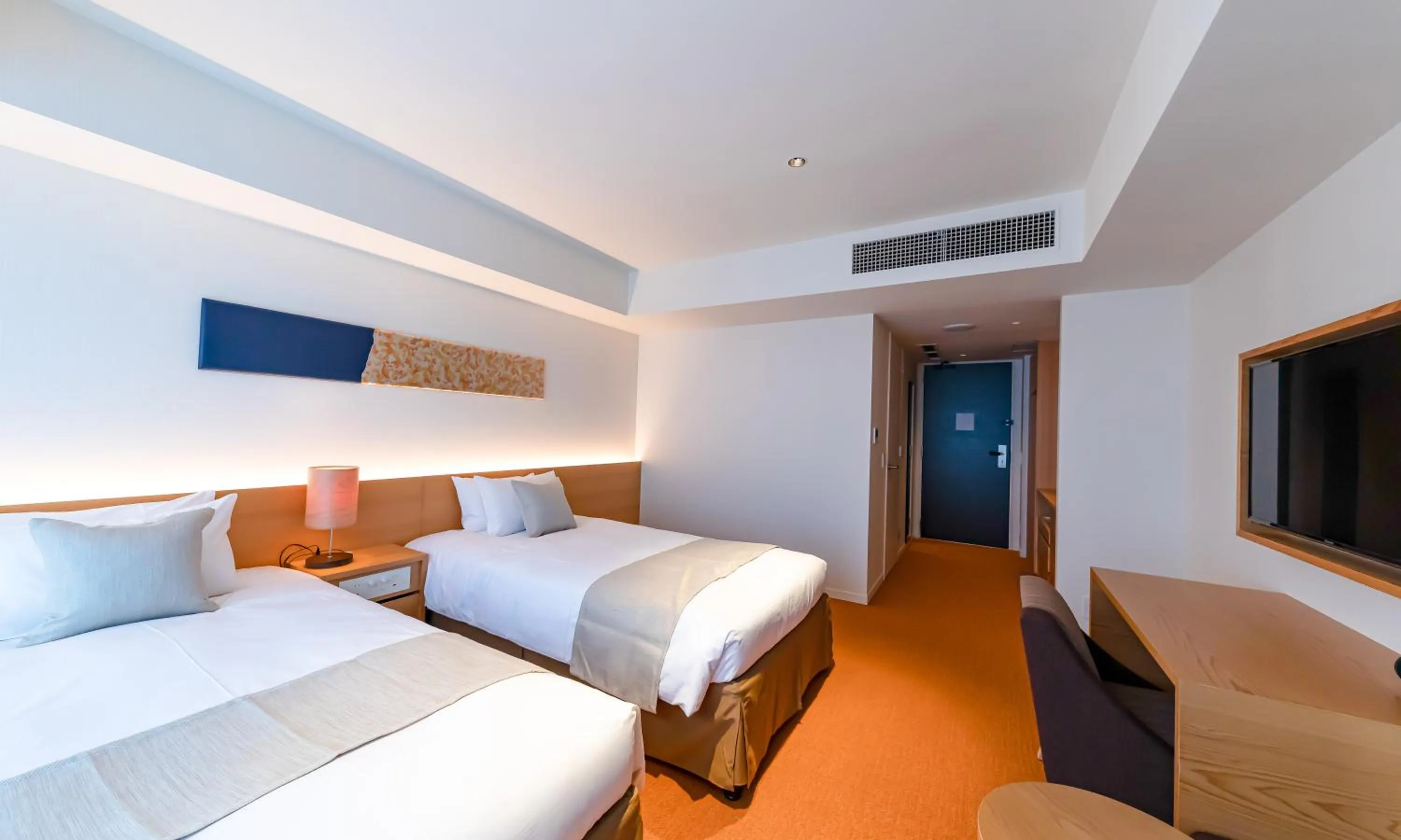 Photo of the whole room, Bed in HOTEL RINGS KYOTO