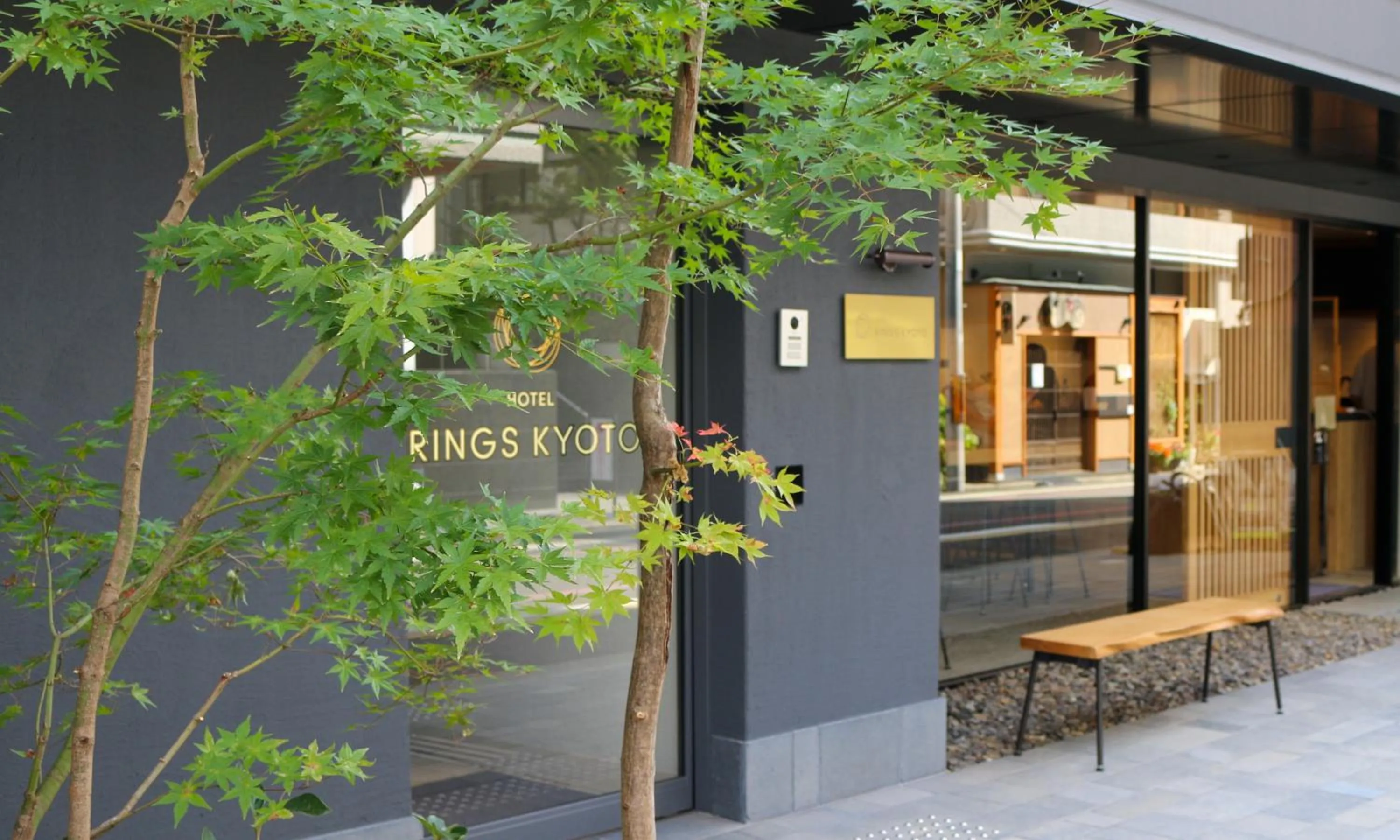 Facade/entrance in HOTEL RINGS KYOTO
