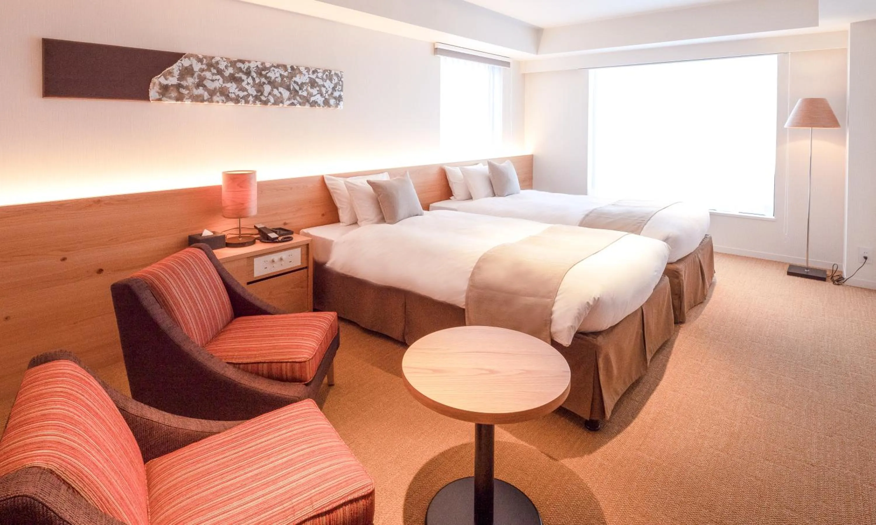 Photo of the whole room, Bed in HOTEL RINGS KYOTO