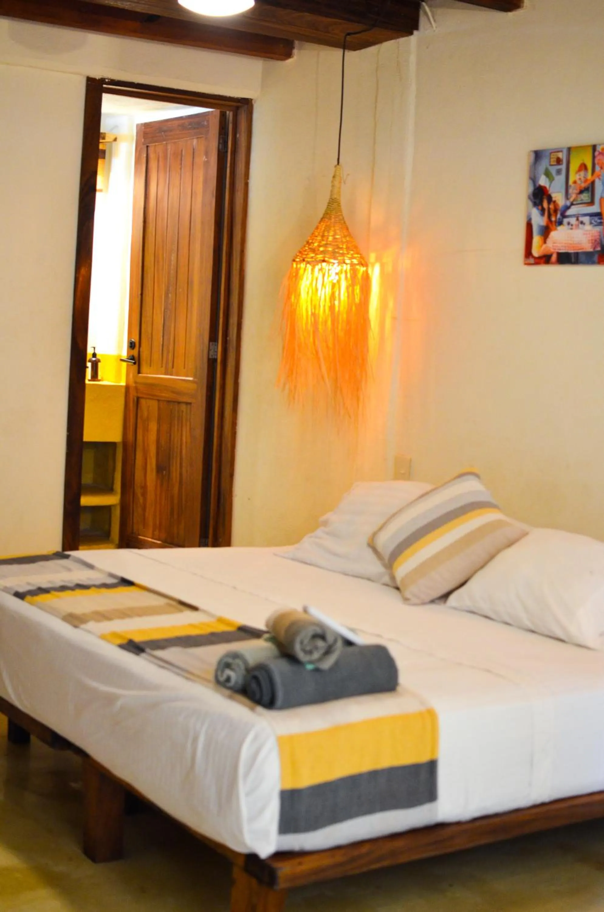 Bed in Casa playa del Amor