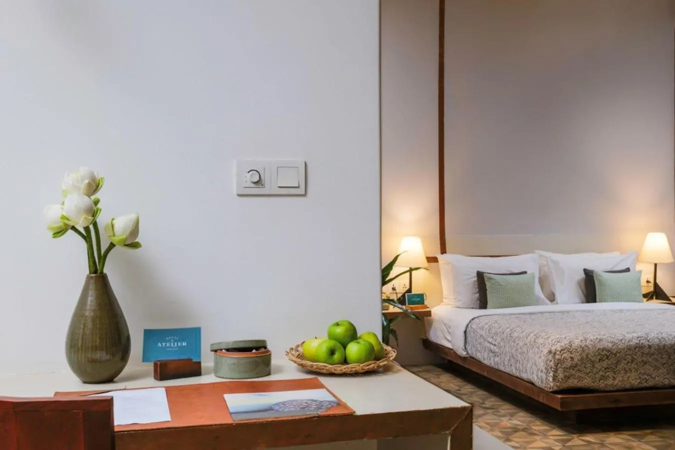 Bedroom, Bed in Atelier Hotel