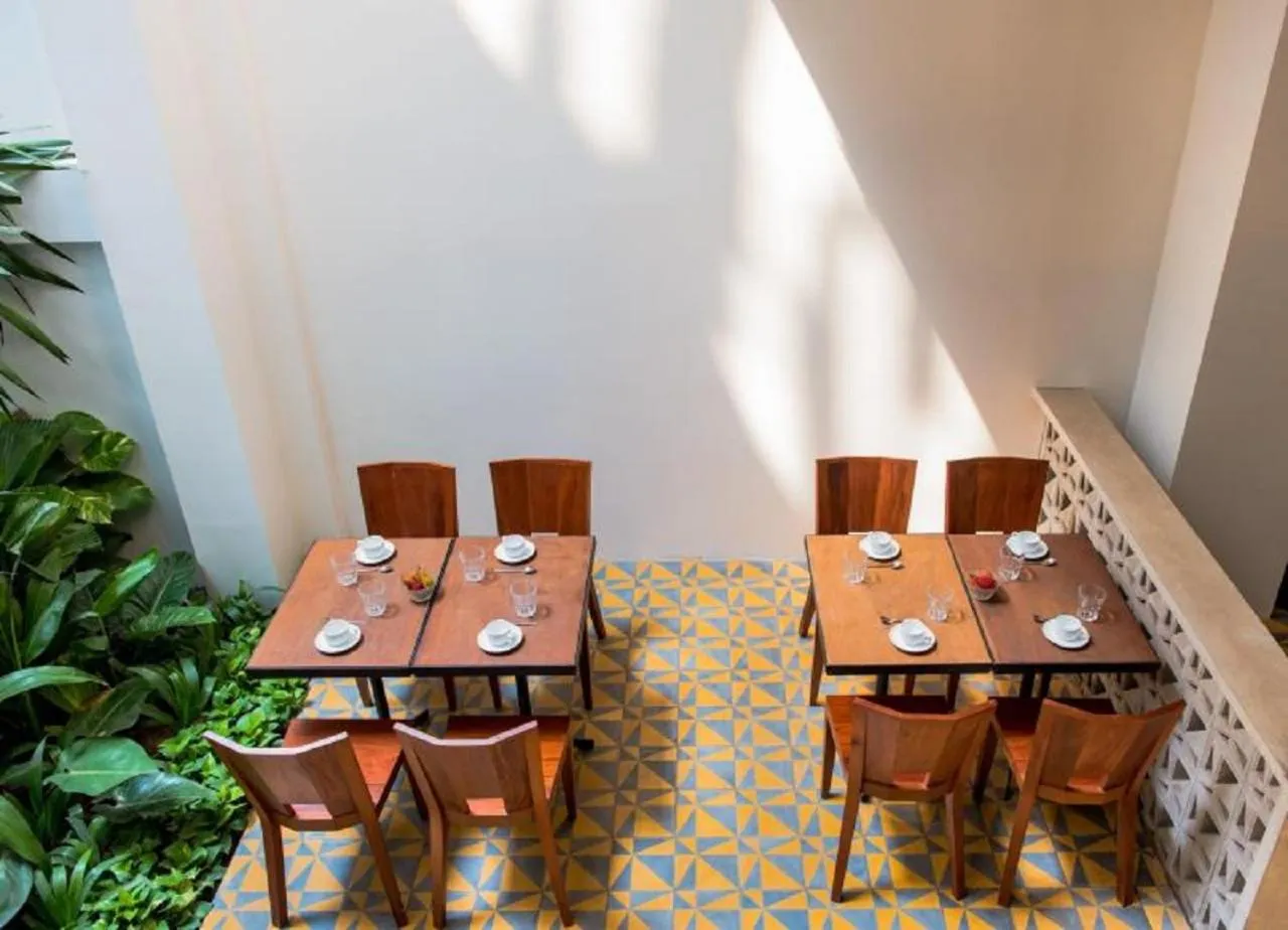 Seating area in Atelier Hotel