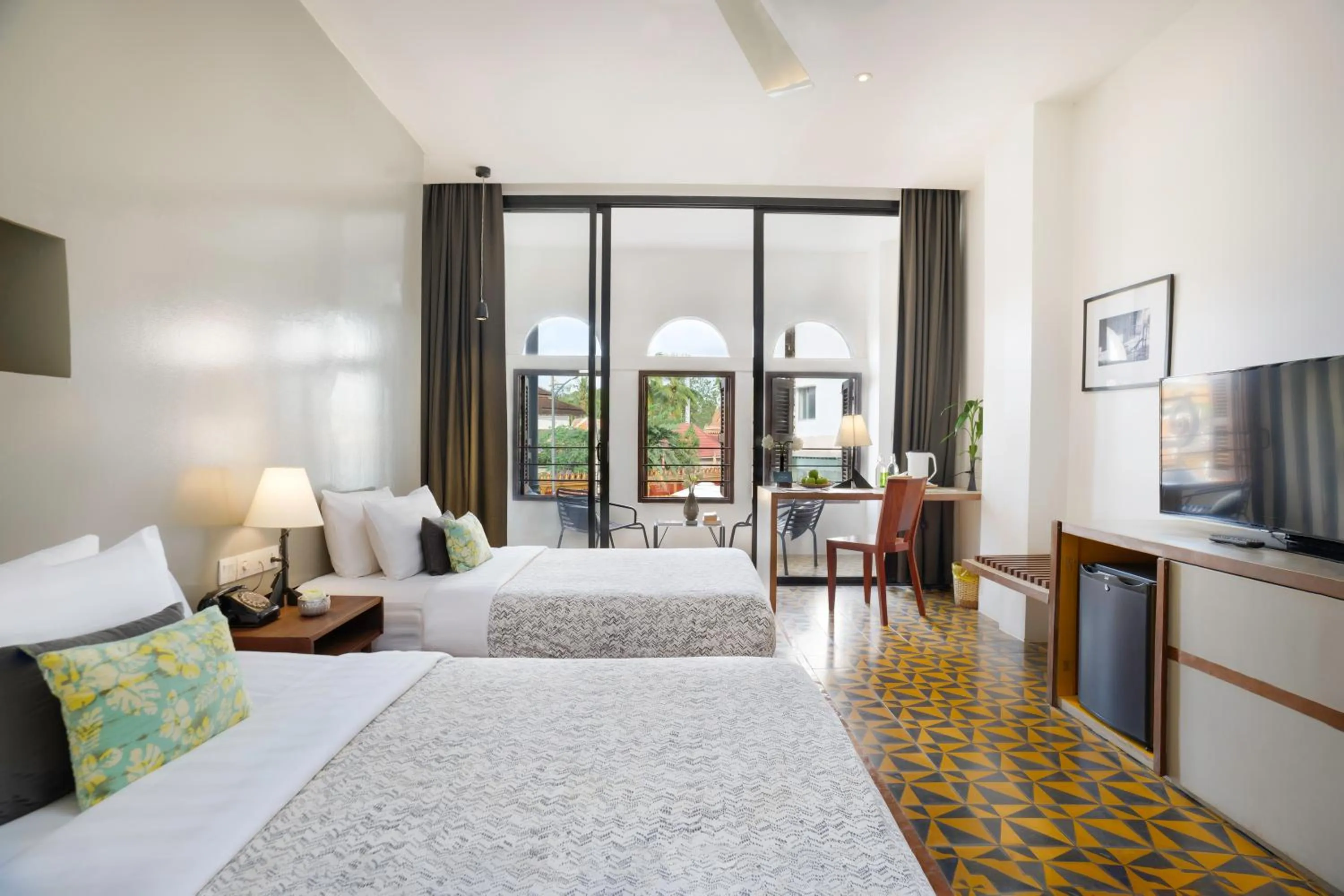 Bedroom, Bed in Atelier Hotel