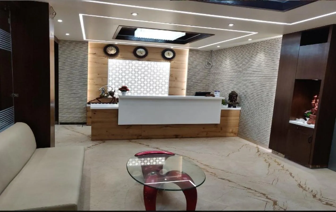 Seating area in Hotel Jalsa , Bhopal