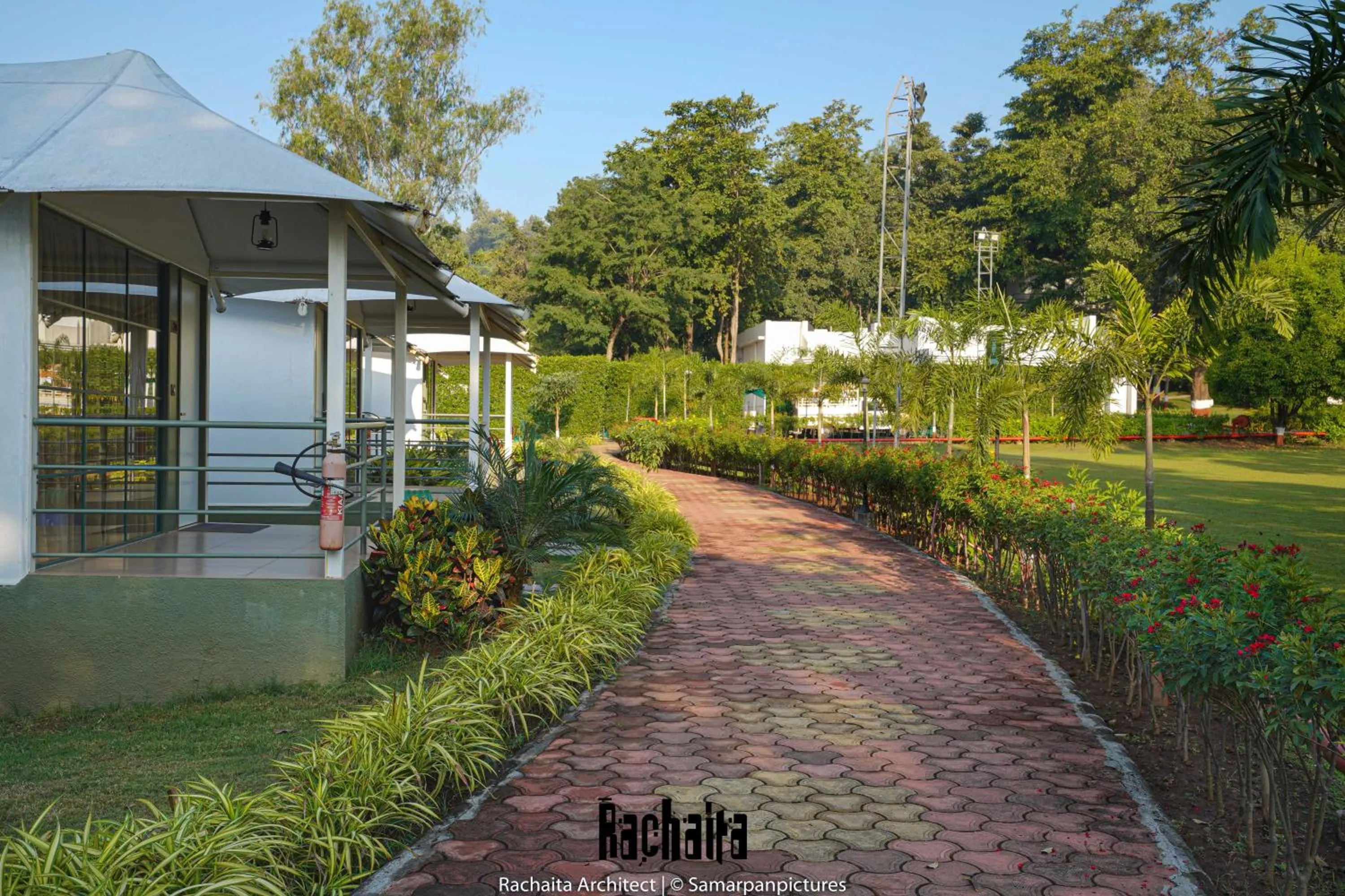 Property building in White Feather Resort Kauncha