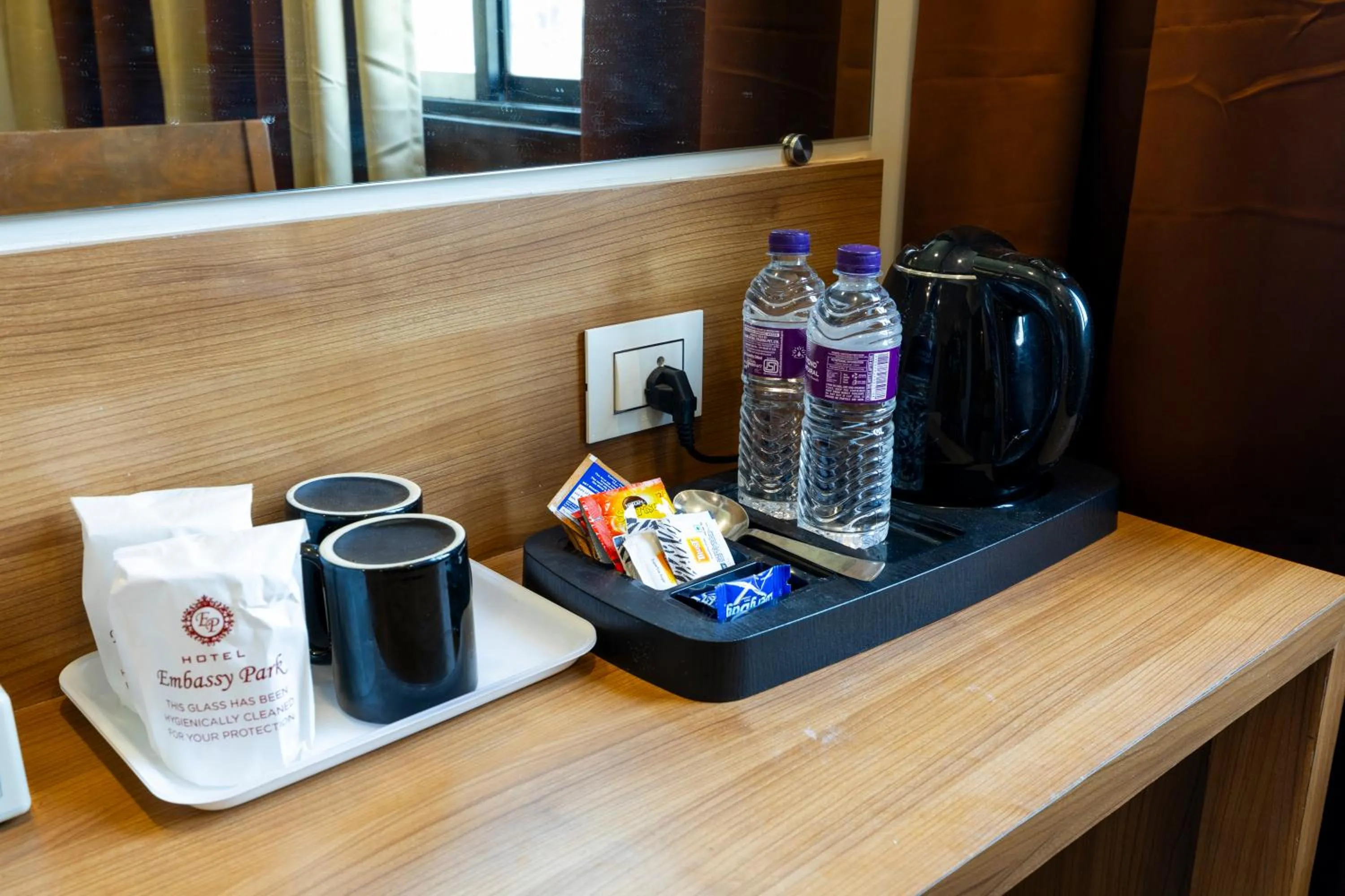 Coffee/tea facilities in Hotel Embassy Park - BKC Mumbai