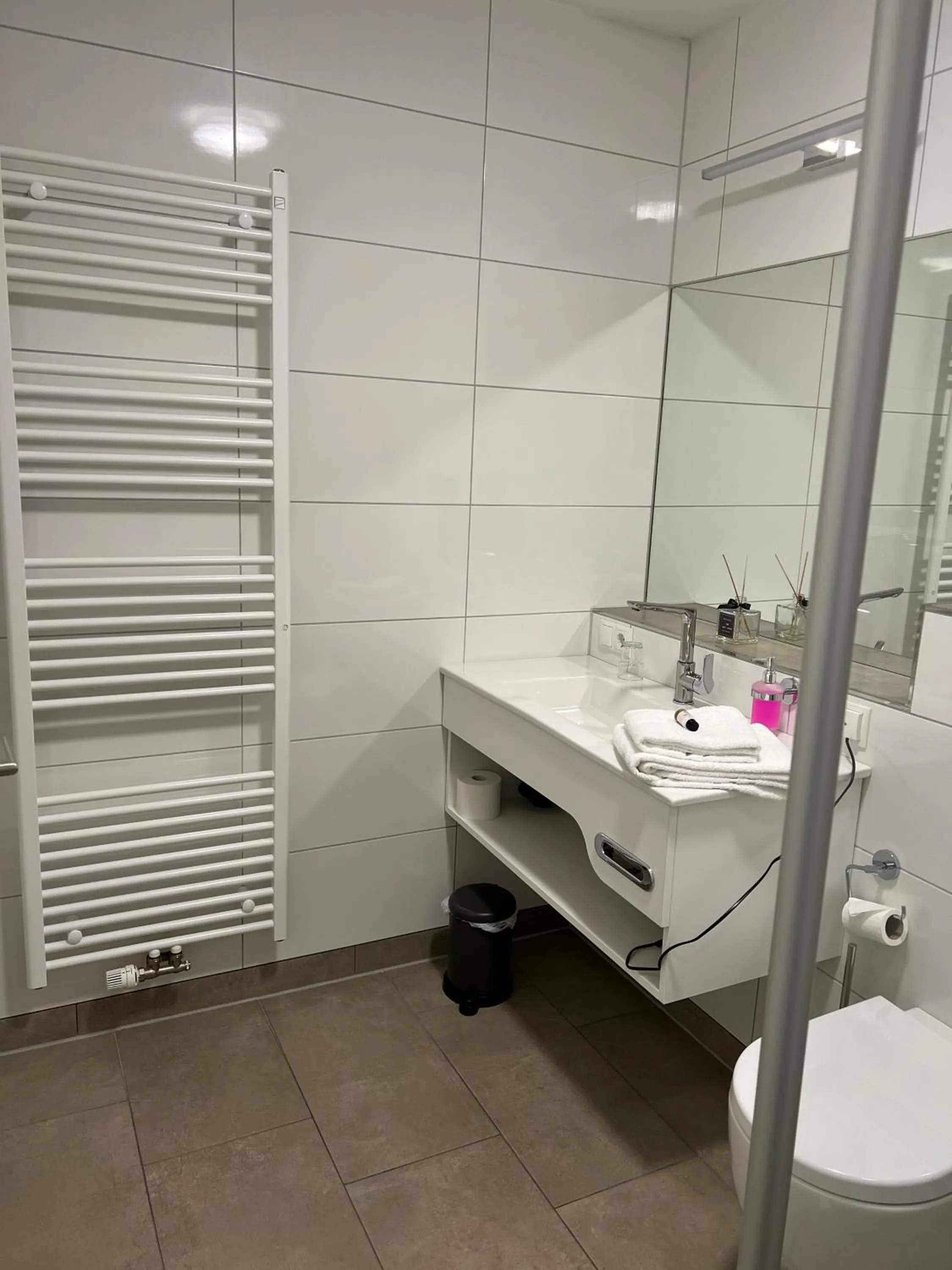 Bathroom in Motel Hasetal