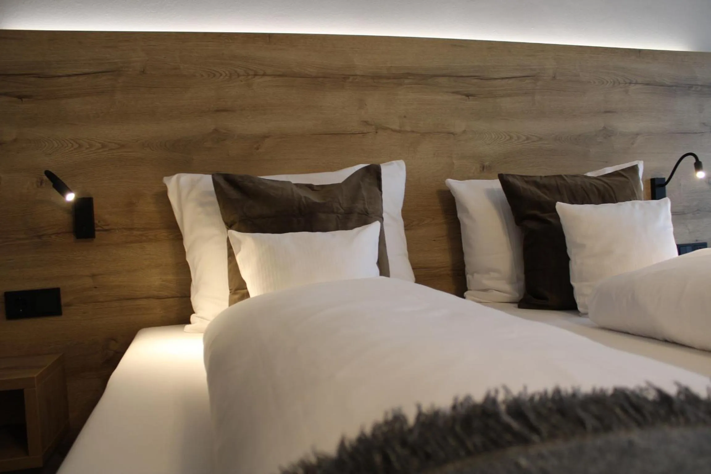 Bed in Motel Hasetal