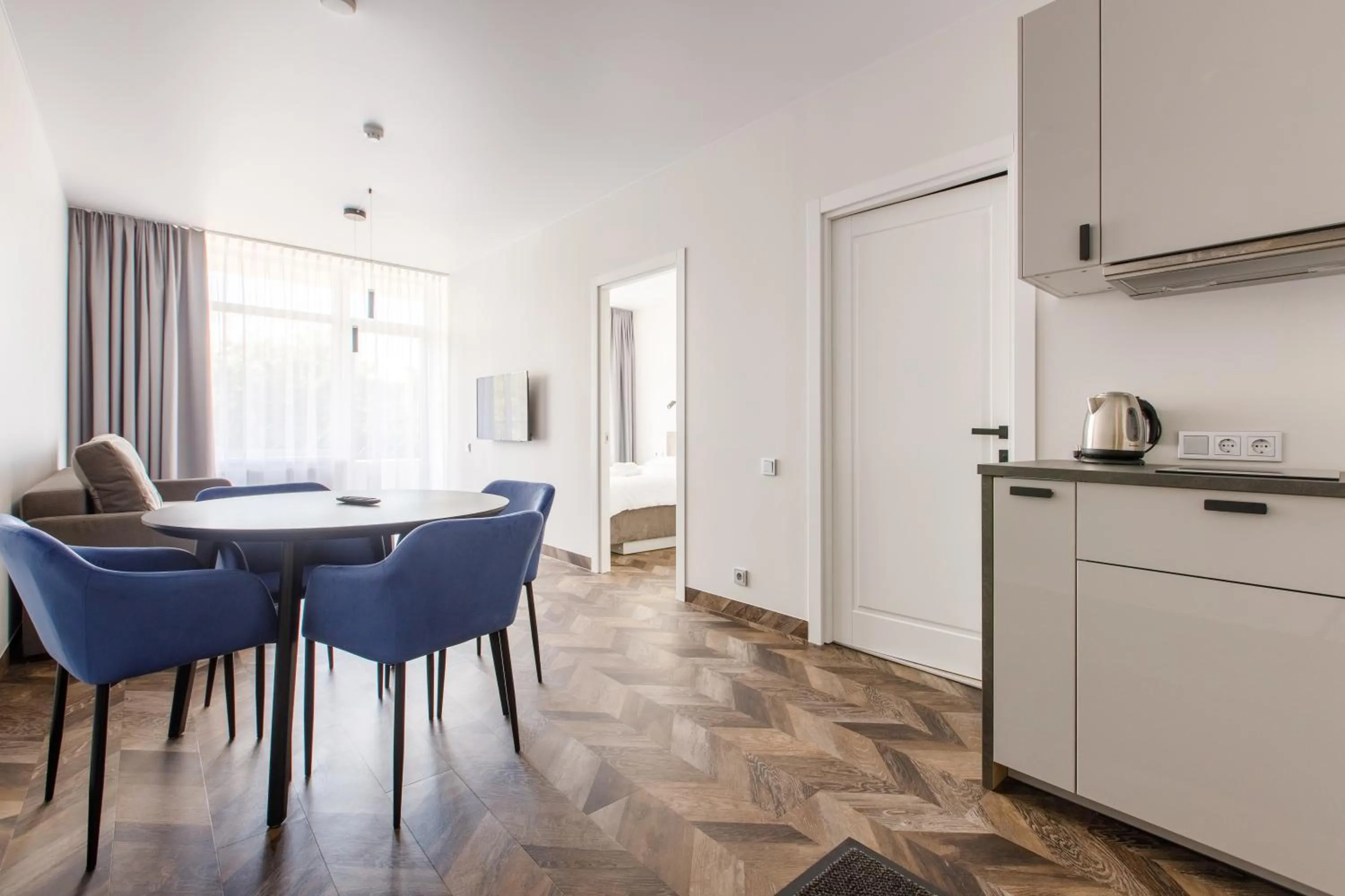Dining area in Seaside Central Hotel