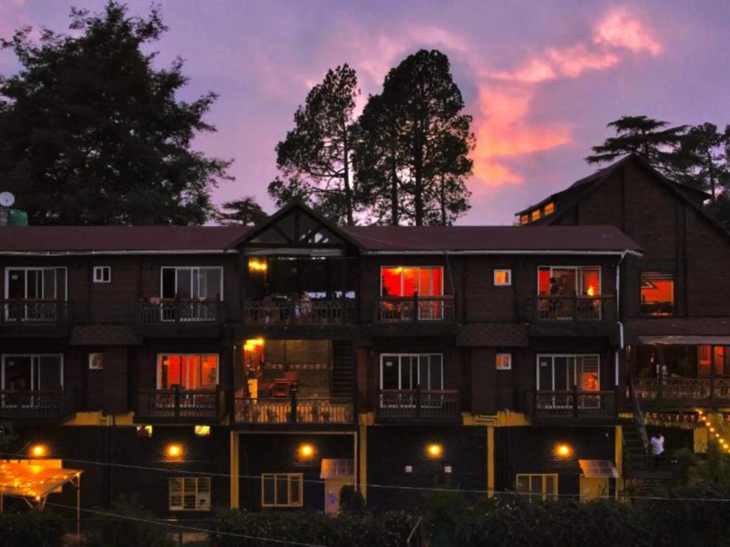 Property building in The Hosteller Kasar Devi