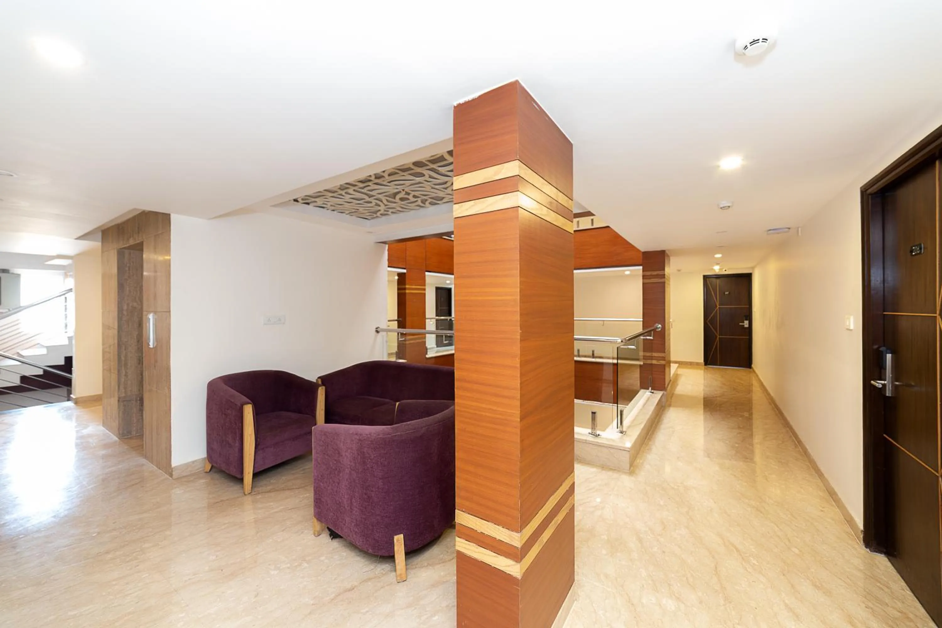 Seating area in Icon Regency by Bhagini