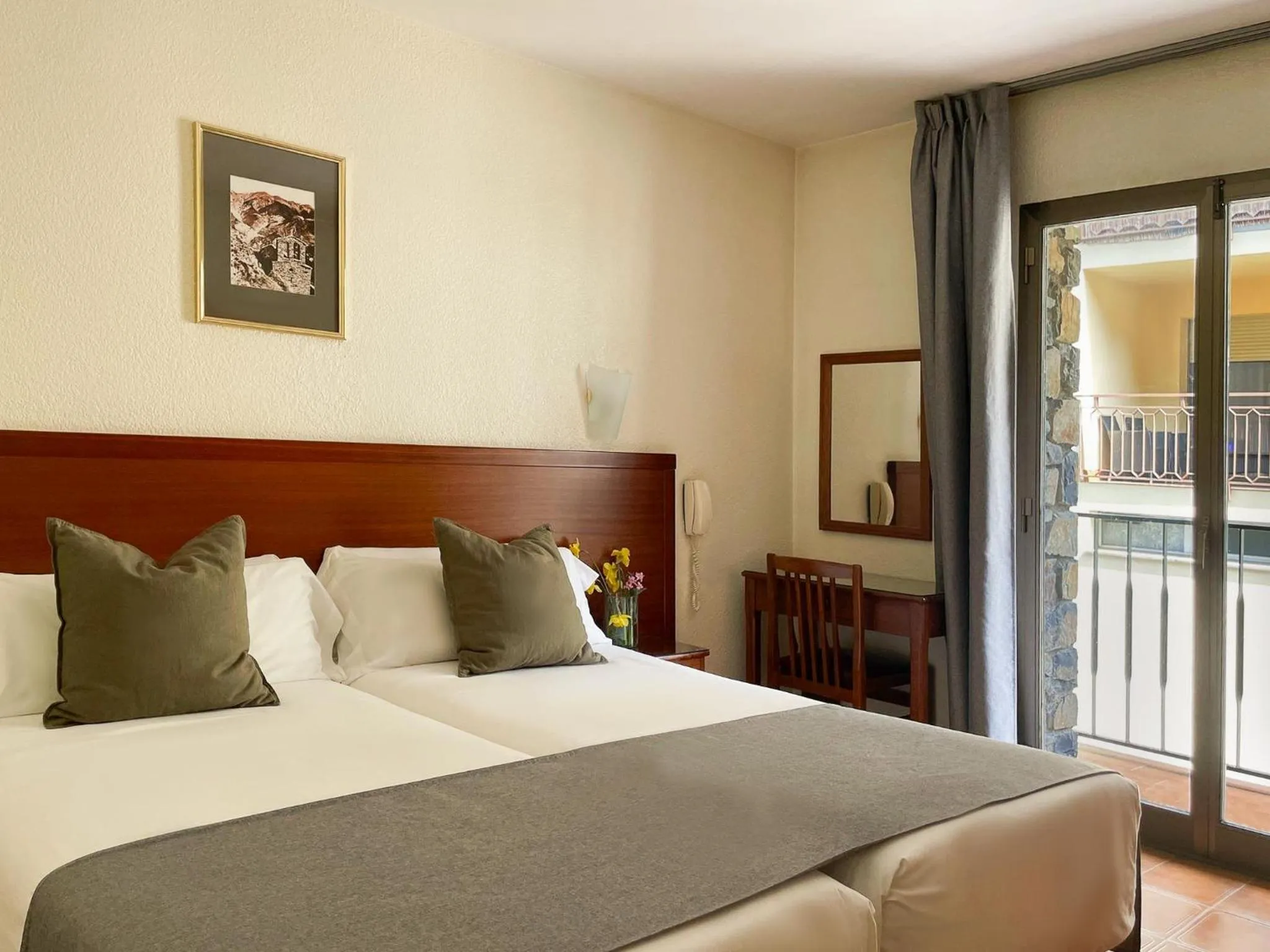 Bed in Hotel Coray by Pierre & Vacances