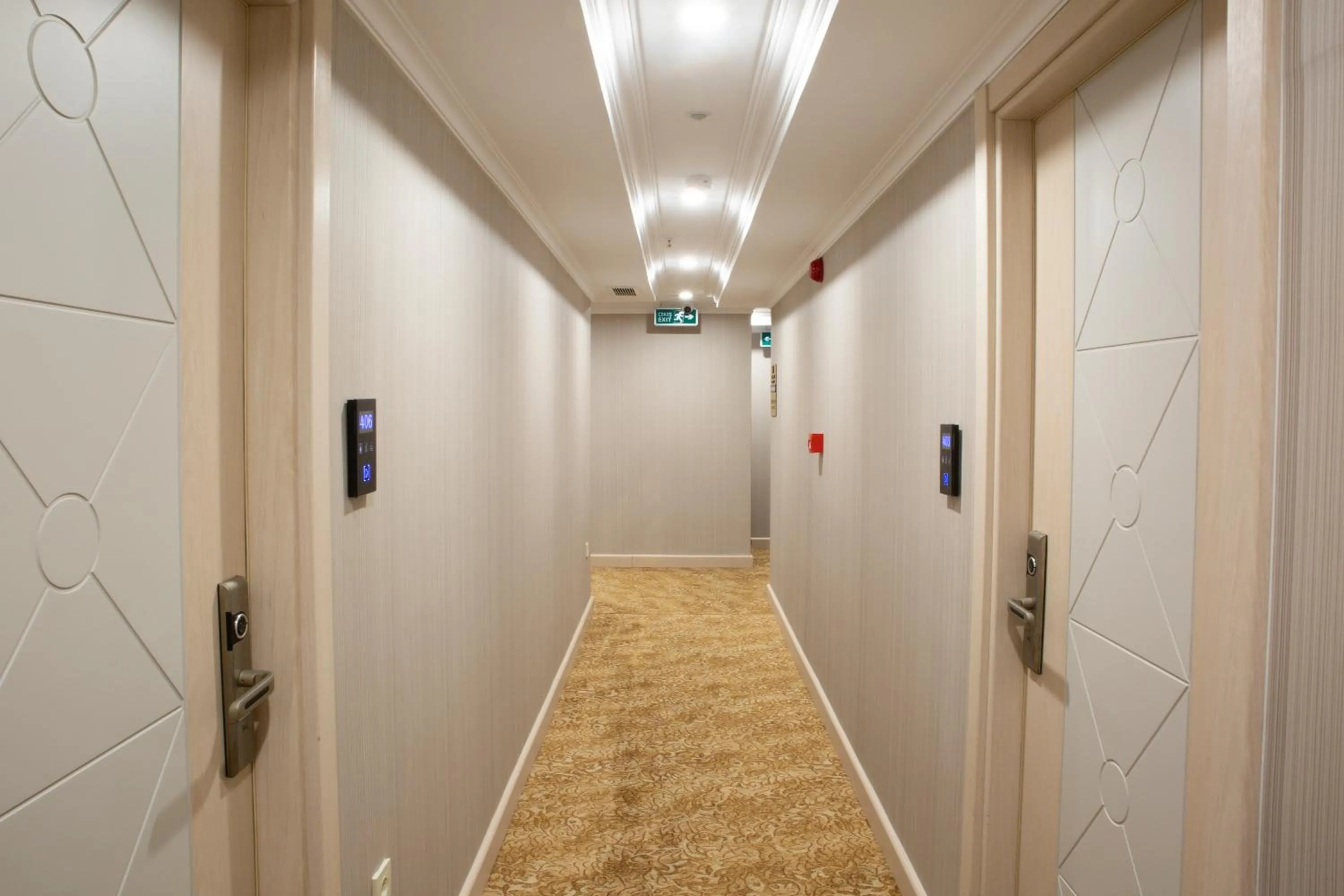 Decorative detail in Alpinn Hotel DUE