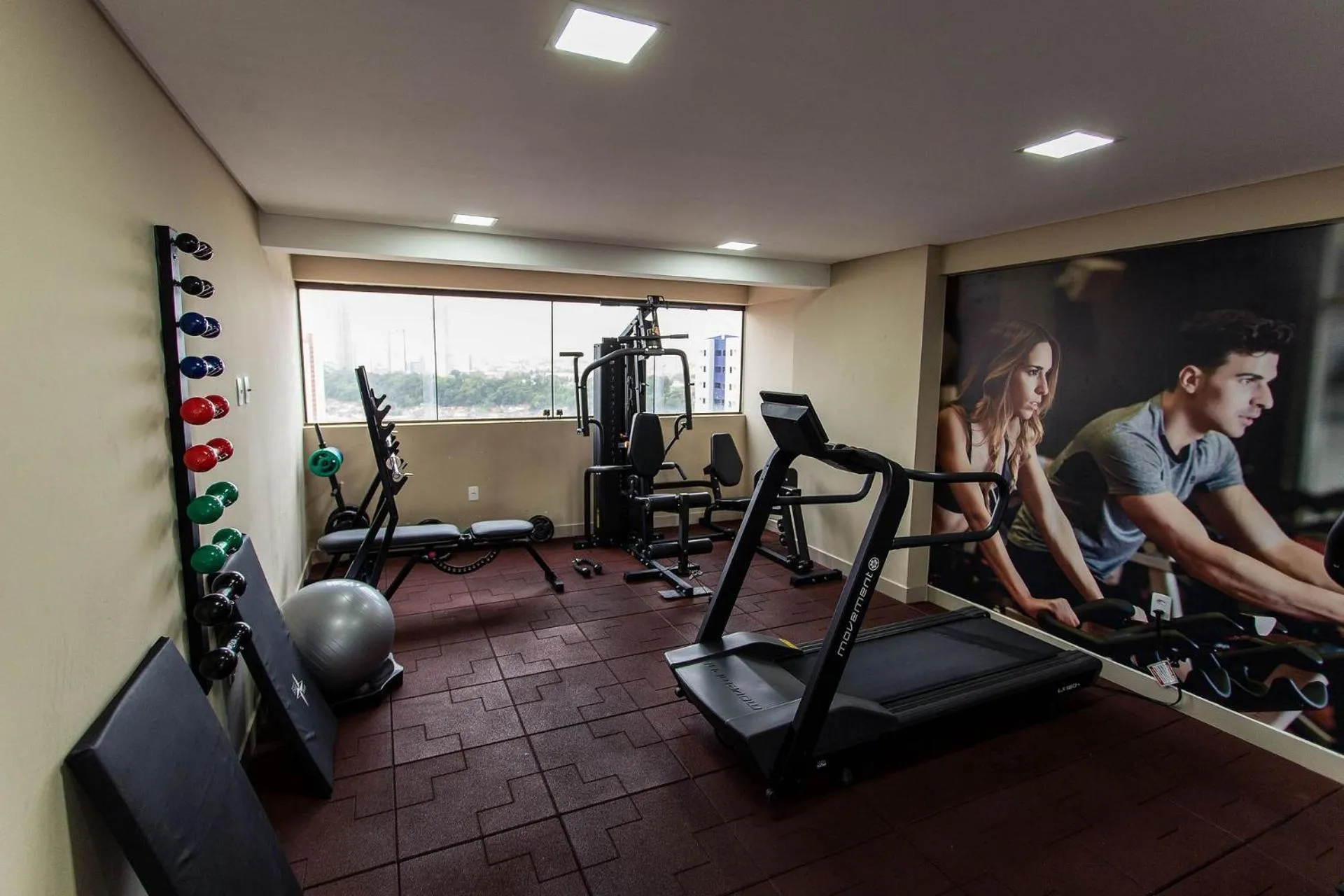 Fitness centre/facilities in Manaíra Apart Hotel por Carpediem