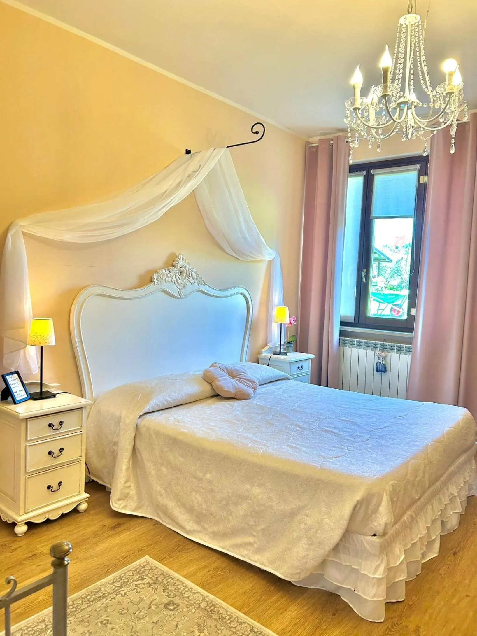 Bed in La Casa Di Campagna Sul Garda