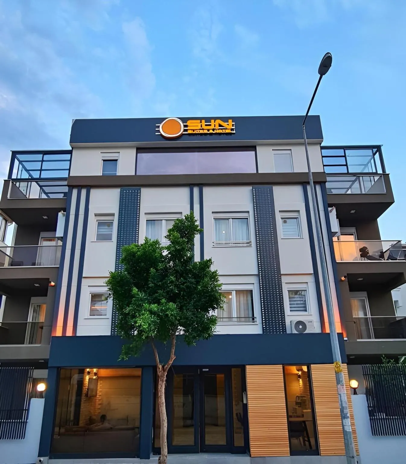 Property building in Sun Suites