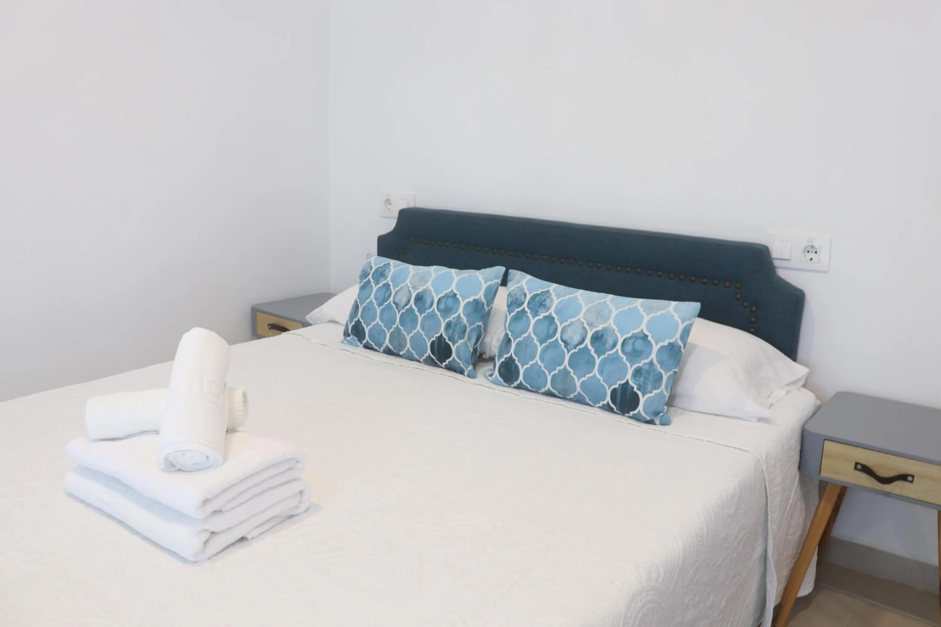 Bedroom, Bed in Hotel CALPE