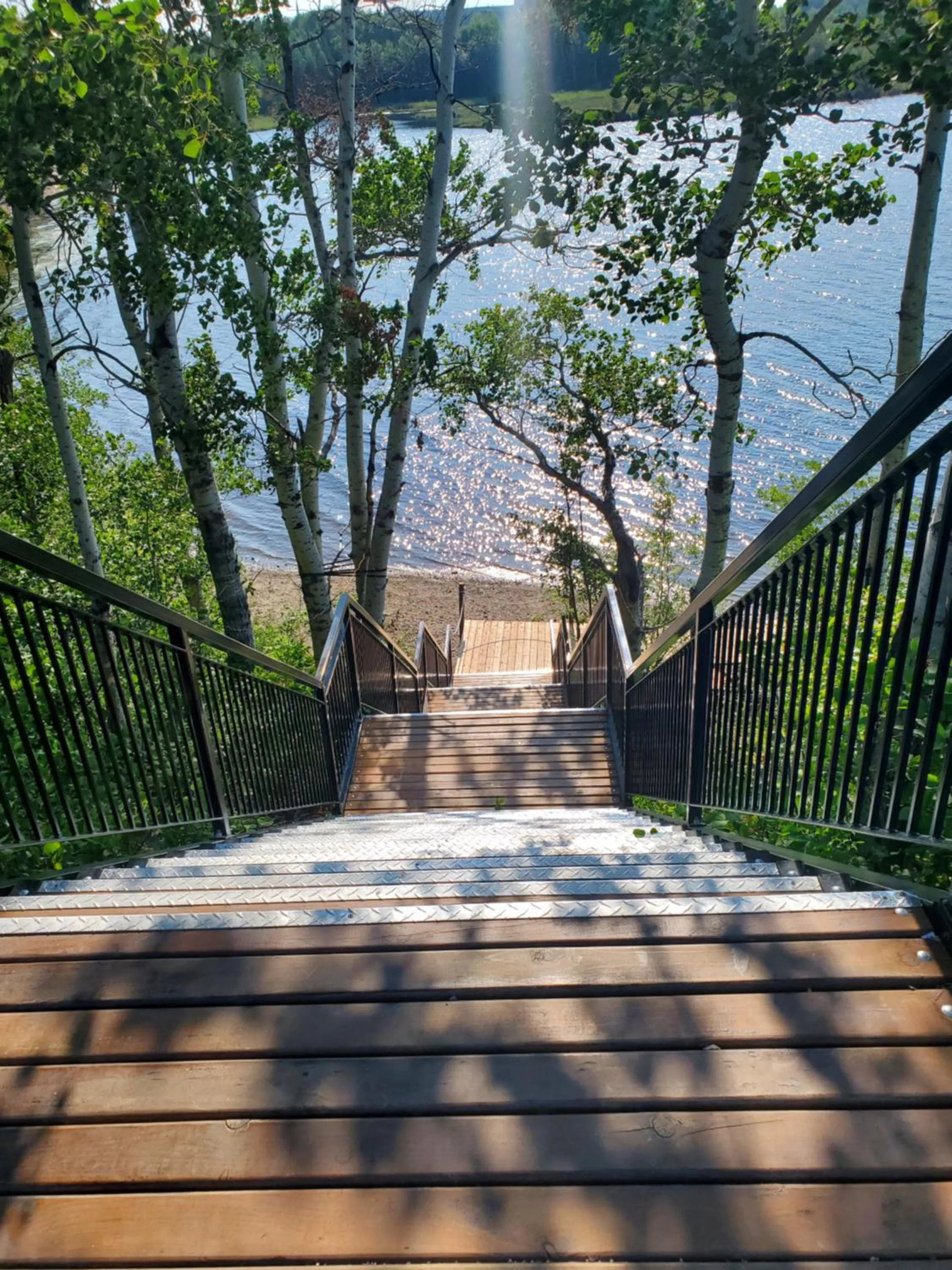 Lake view in Parc Octopus