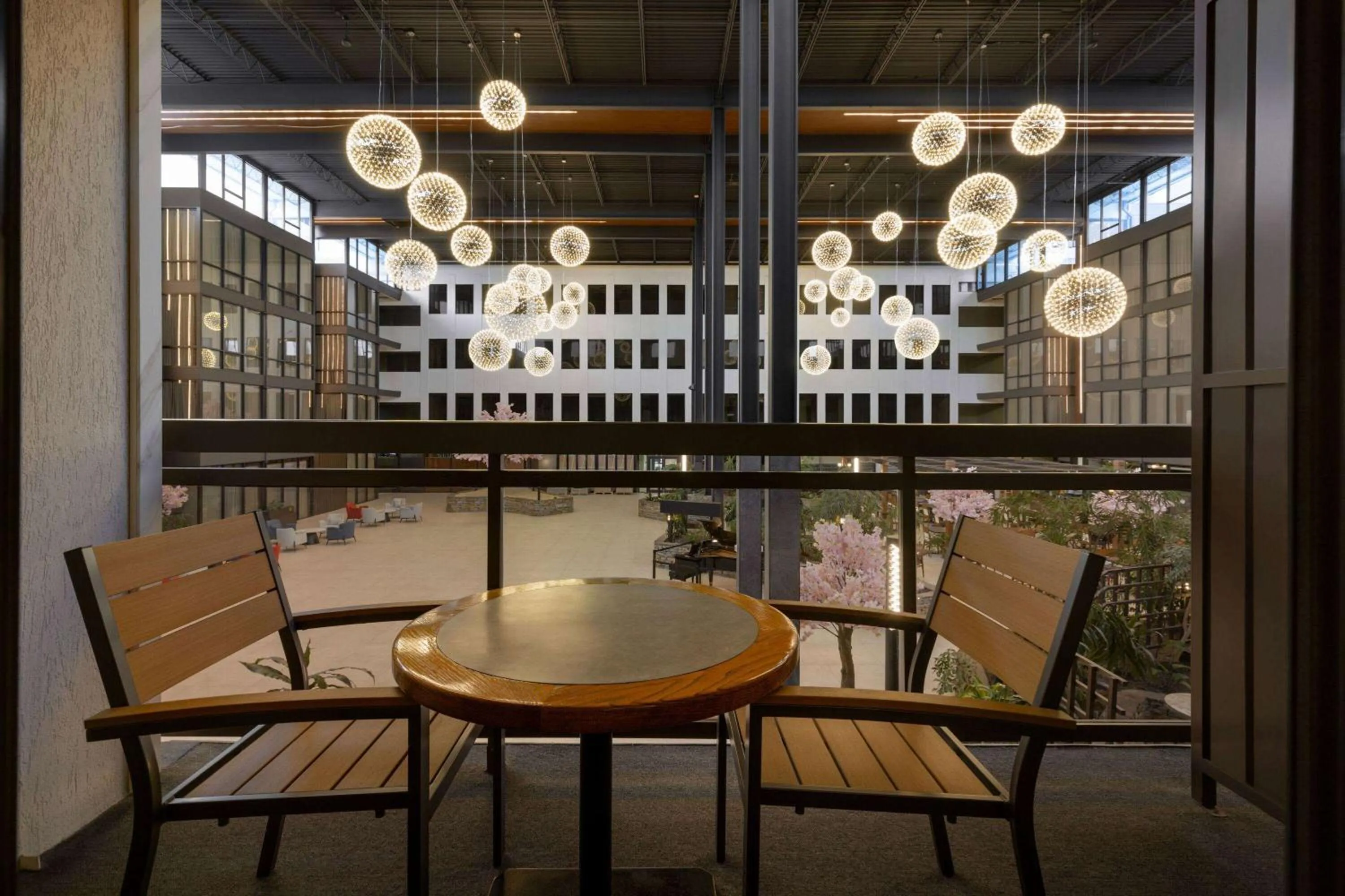 Photo of the whole room in Wyndham Edmonton Hotel and Conference Centre