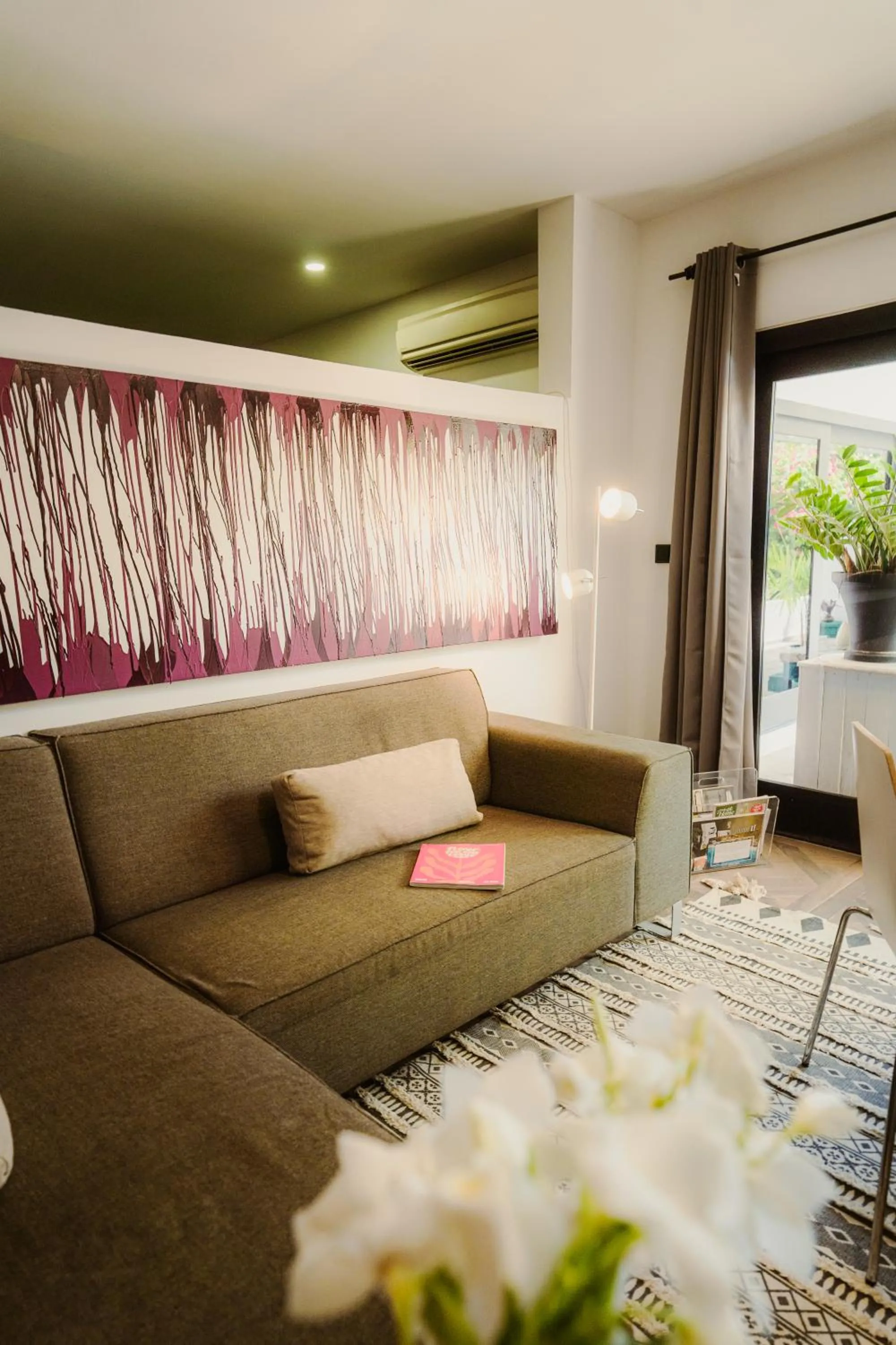 Living room in Thuishaven - boutique mini-resort